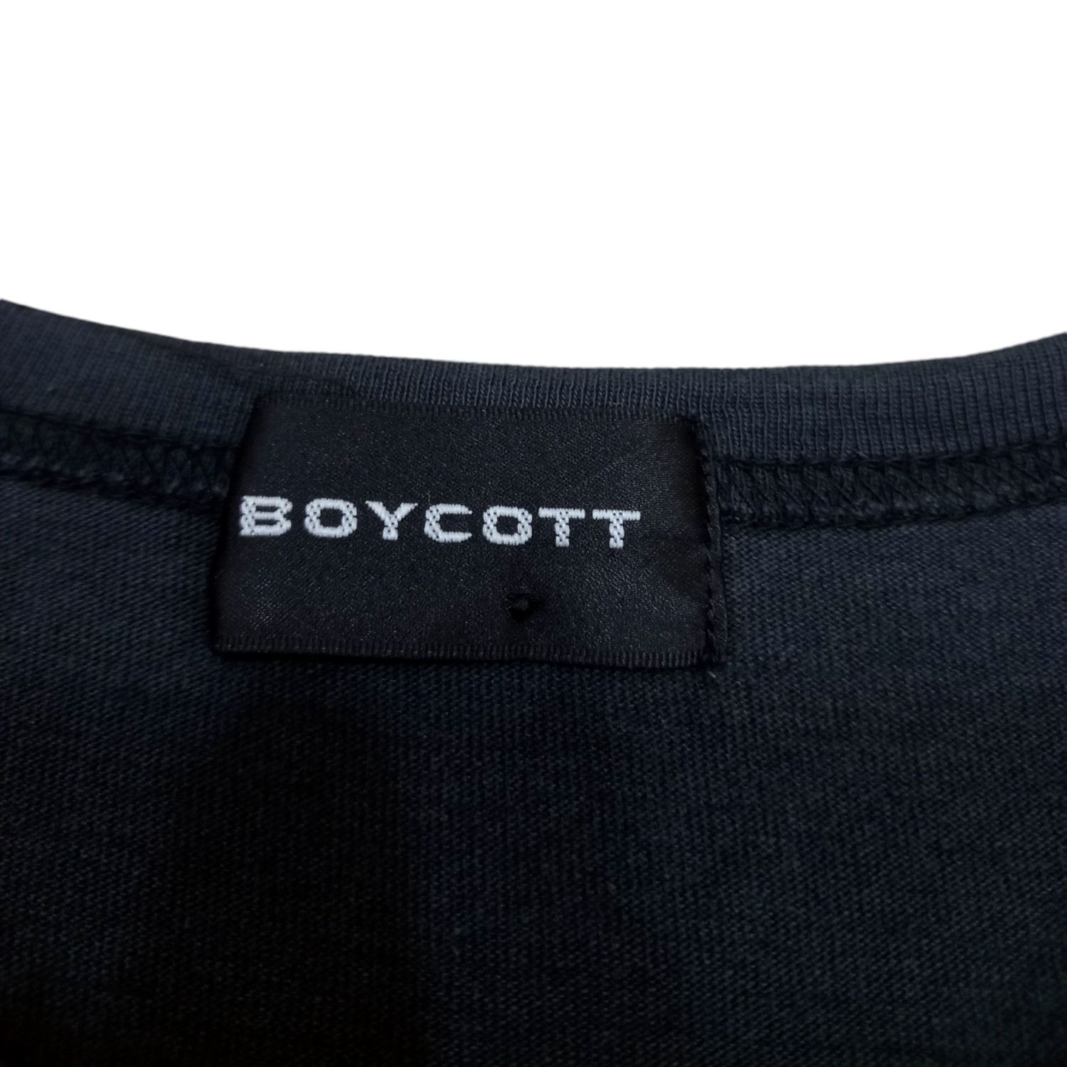 Boycott Boycott Japanese Streetwear Brand "377" LS Tee Size US M / EU 48-50 / 2 - 3 Thumbnail