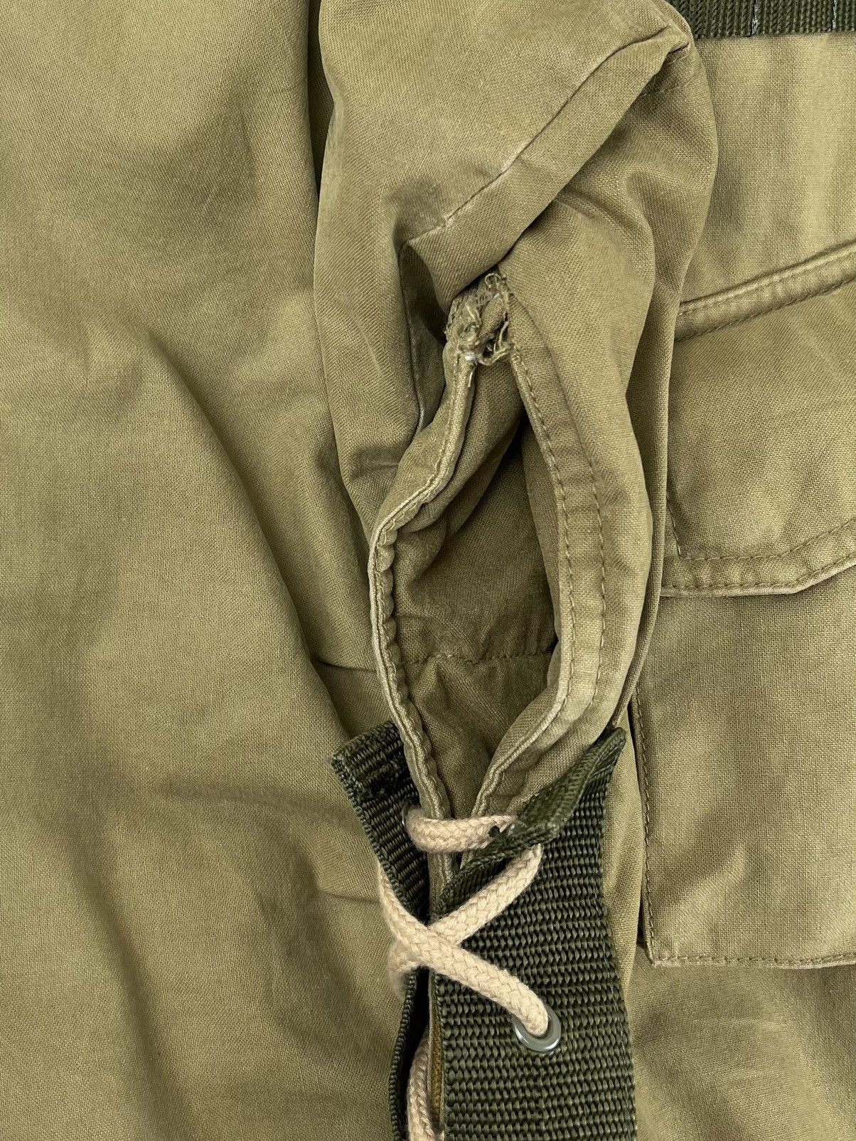 Helmut Lang AW99 Helmut Lang Vintage Cotton Bondage M69 Flak Jacket Size US S / EU 44-46 / 1 - 10 Thumbnail