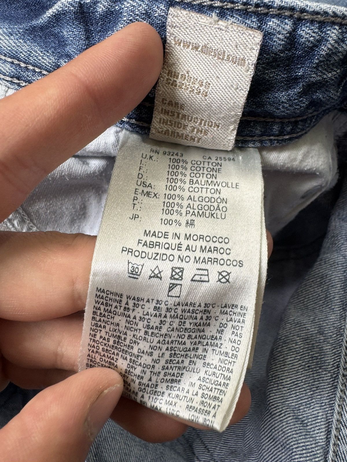 Diesel Y2K Distressed Diesel Jeans Baggy Size US 36 / EU 52 - 20 Thumbnail