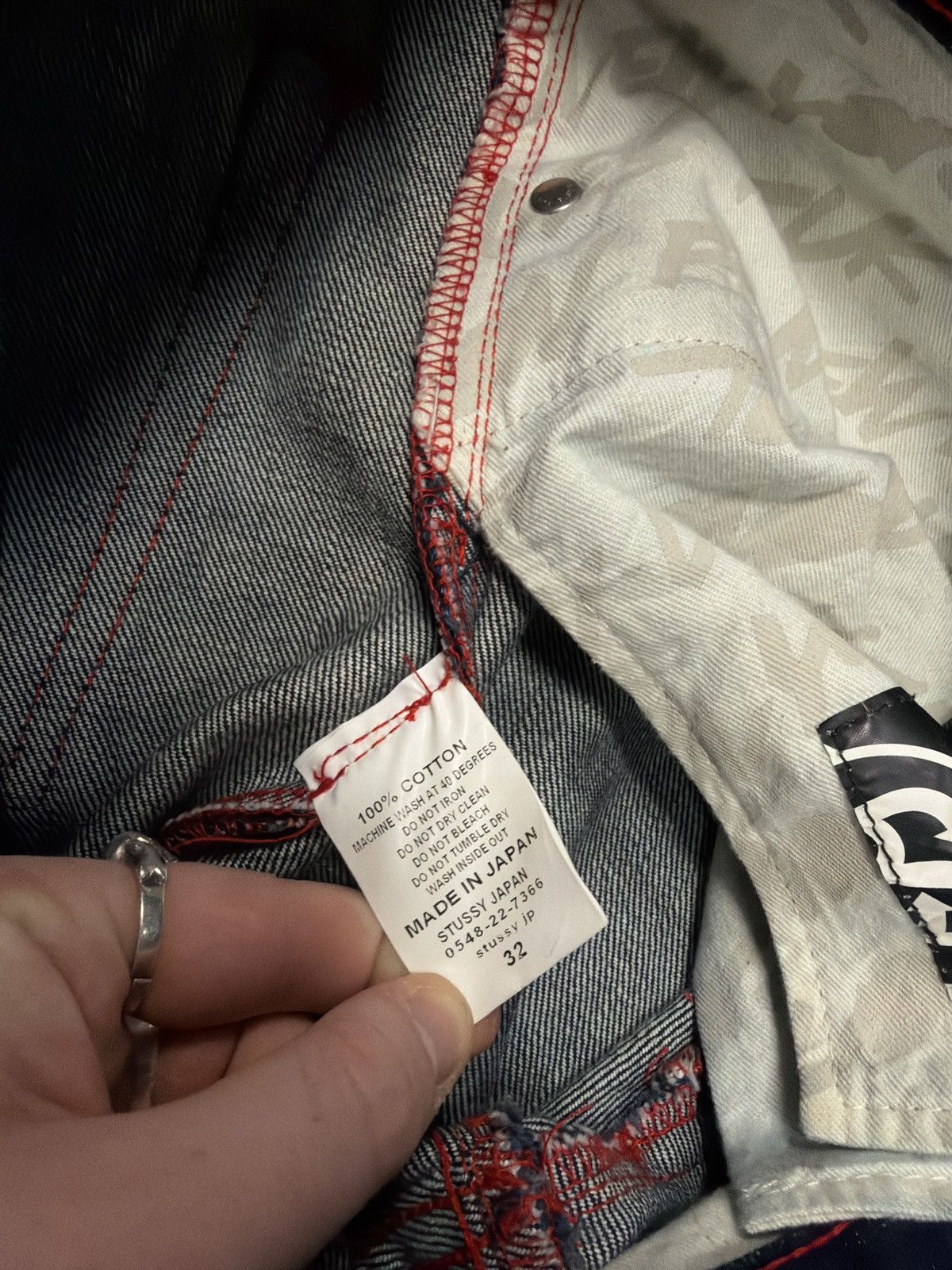 Stussy Vintage 2000s Stussy x Futura Laboratories Jeans - Waist 33” Size US 33 - 11 Thumbnail