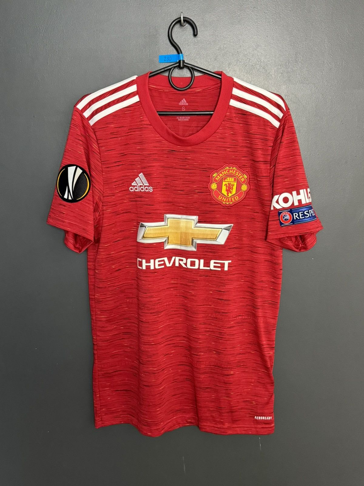 Adidas Manchester United 20/21 Home B. Fernandes Football Jersey Size US S / EU 44-46 / 1 - 2 Thumbnail