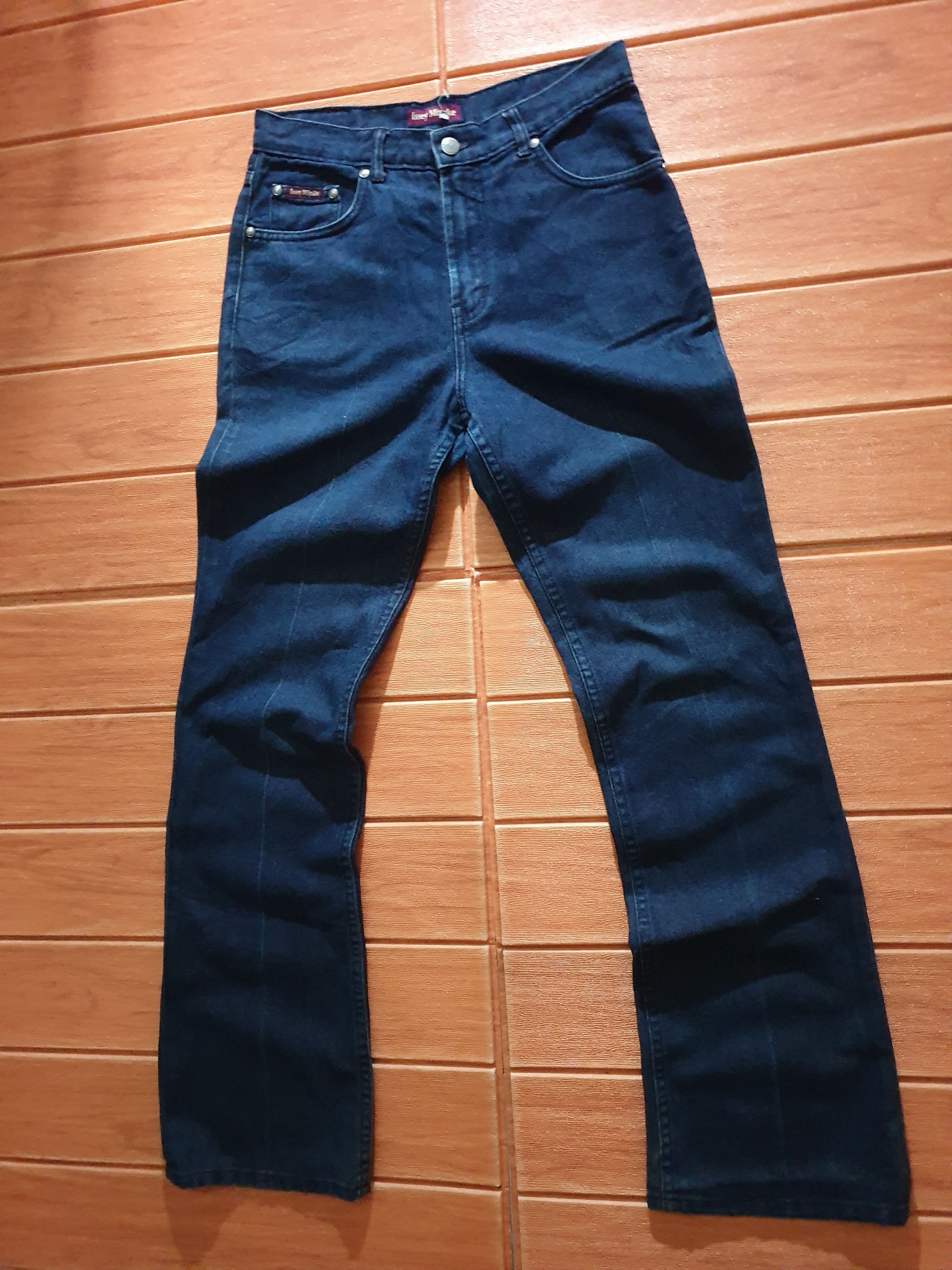 Japanese Brand Issey miyake Japanese Brand denim pant Size US 29 - 6 Thumbnail