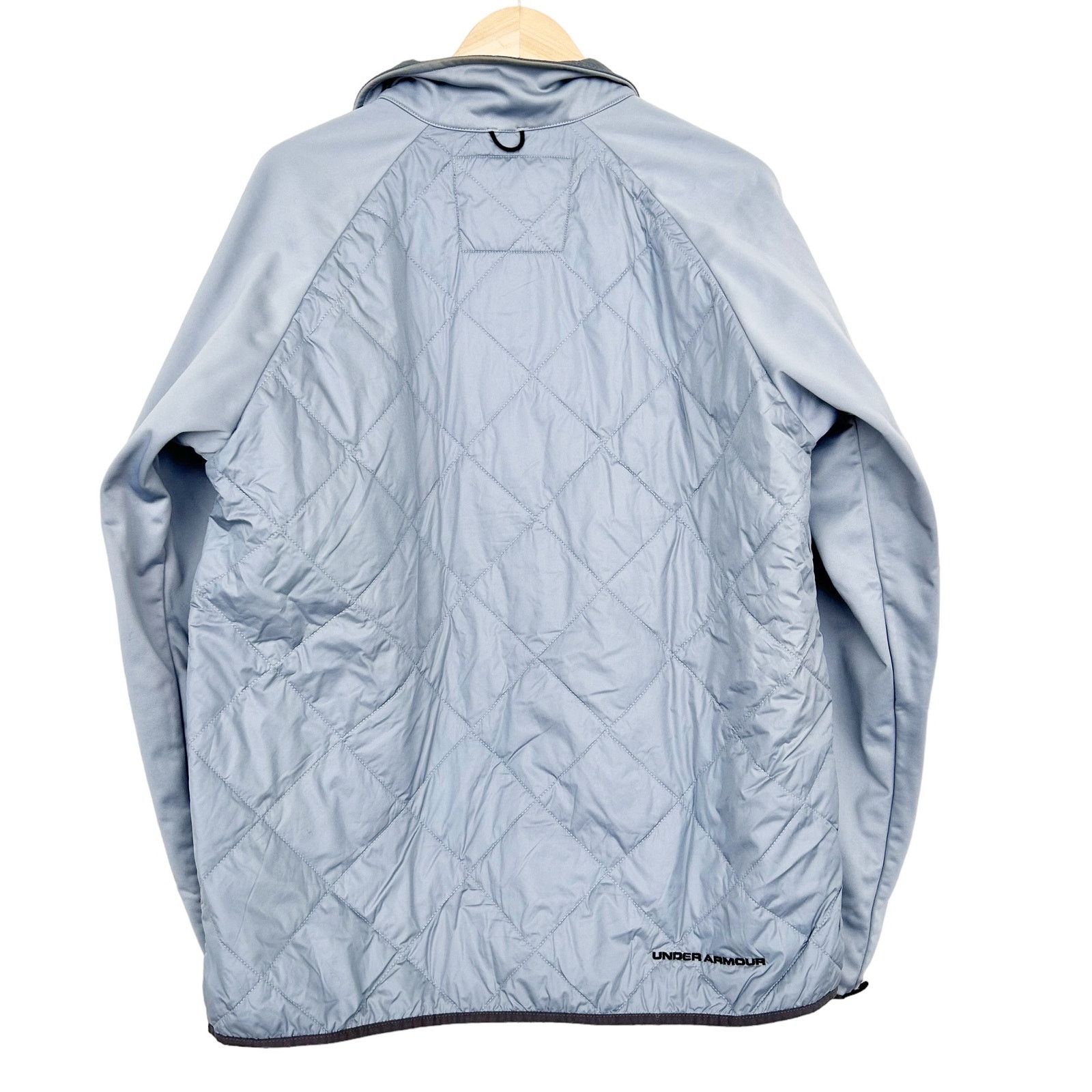 Under Armour Under Armour Coldgear Gray Quilted Jacket Sz XL Size US XL / EU 56 / 4 - 6 Thumbnail