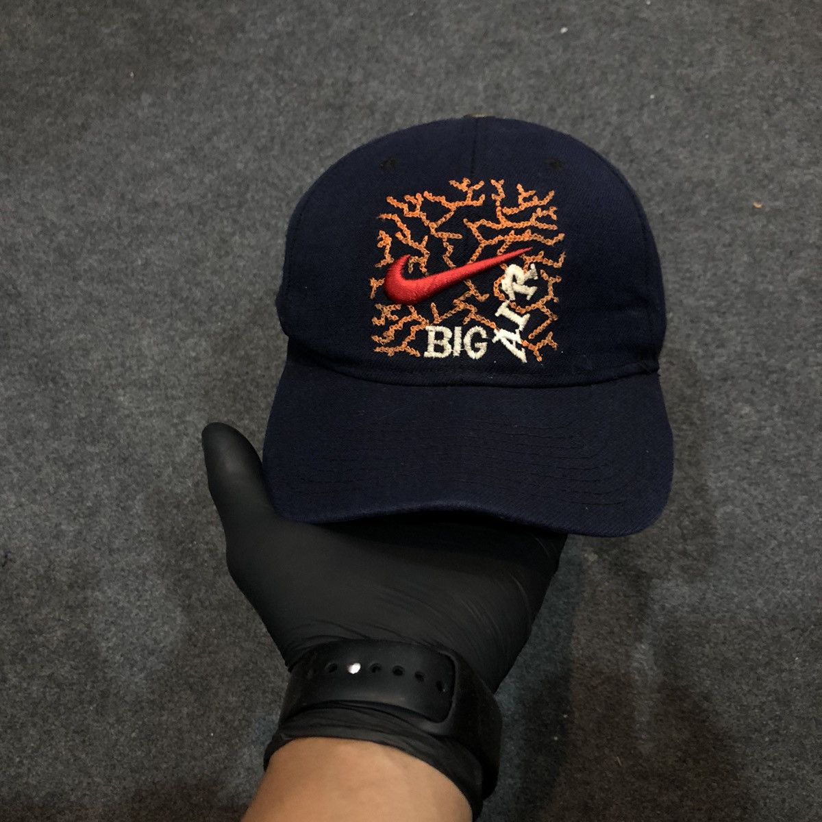 Nike × Vintage vintage nike big air hat Size ONE SIZE - 1 Thumbnail