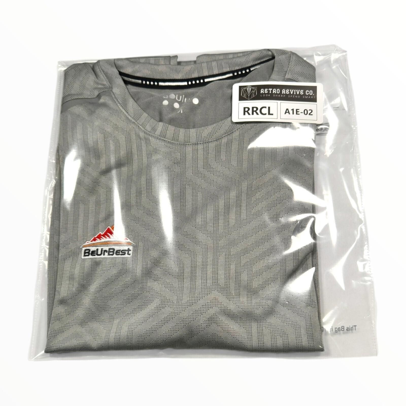 Other Soulux T-Shirt Men's UK Size M Grey Geometric Pattern Size US M / EU 48-50 / 2 - 12 Thumbnail