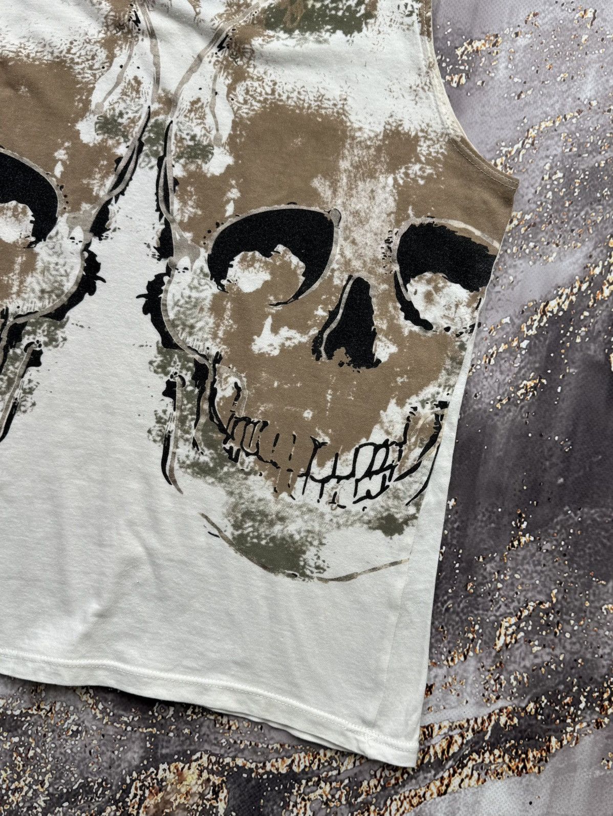 Other Vintage Skull Tank Top Size M / US 6-8 / IT 42-44 - 3 Thumbnail