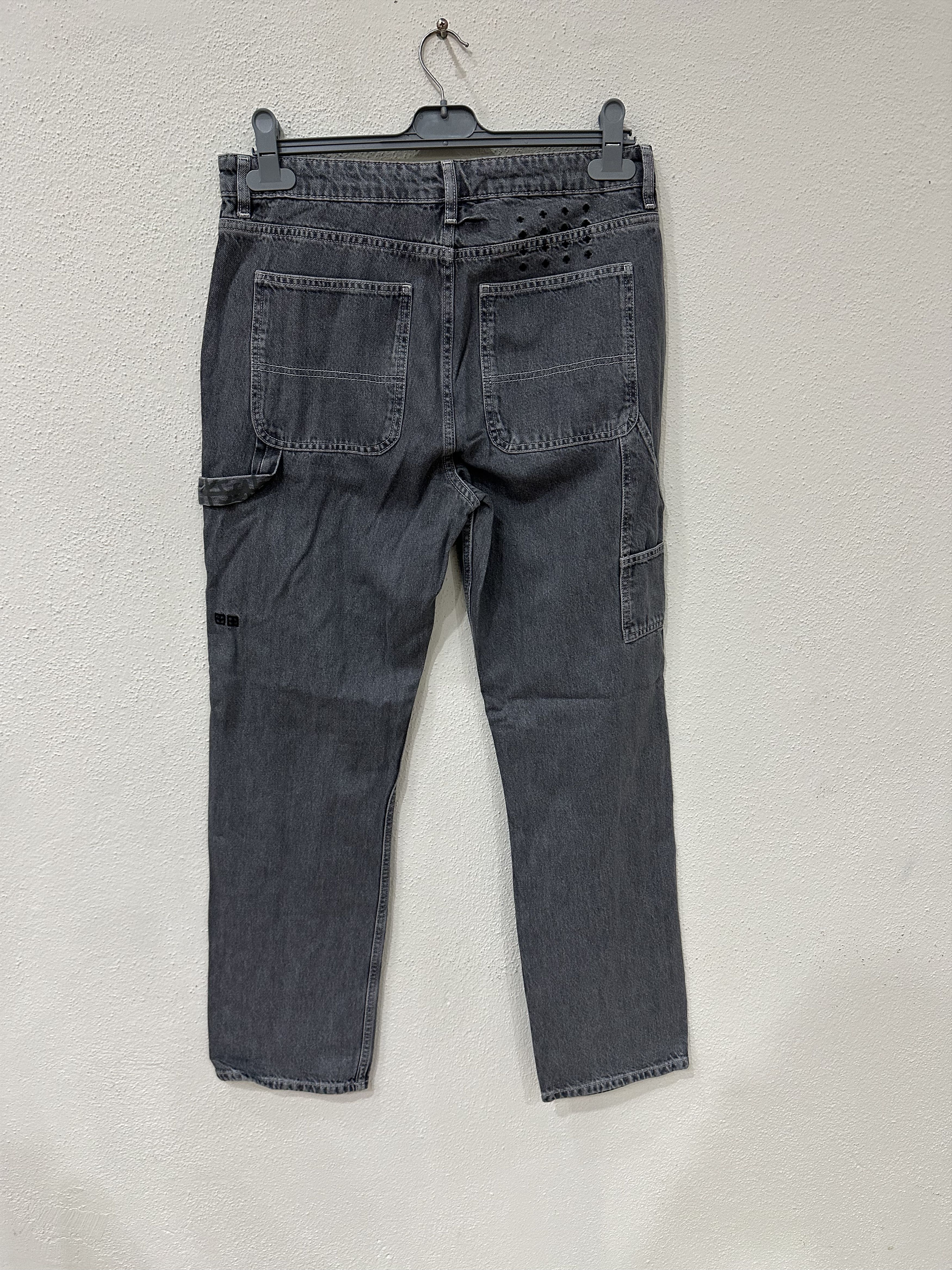 Ksubi Ksubi Operator Double Knee Jeans Grey Size 36 Size US 36 / EU 52 - 3 Thumbnail