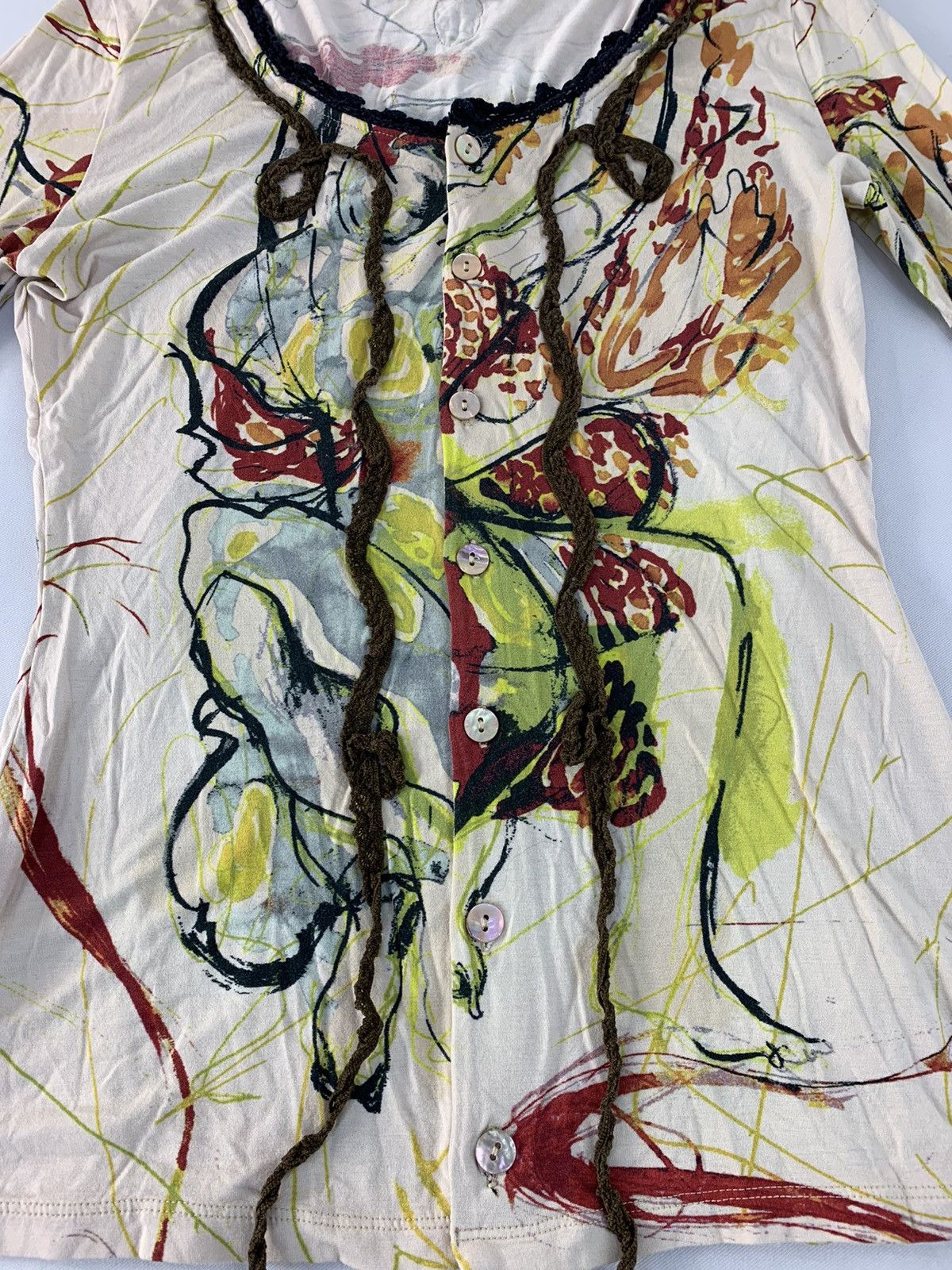 Jean Paul Gaultier Jean Paul Gaultier Femme Pop Art Dancing Girl Stretchable Size S / US 4 / IT 40 - 4 Thumbnail