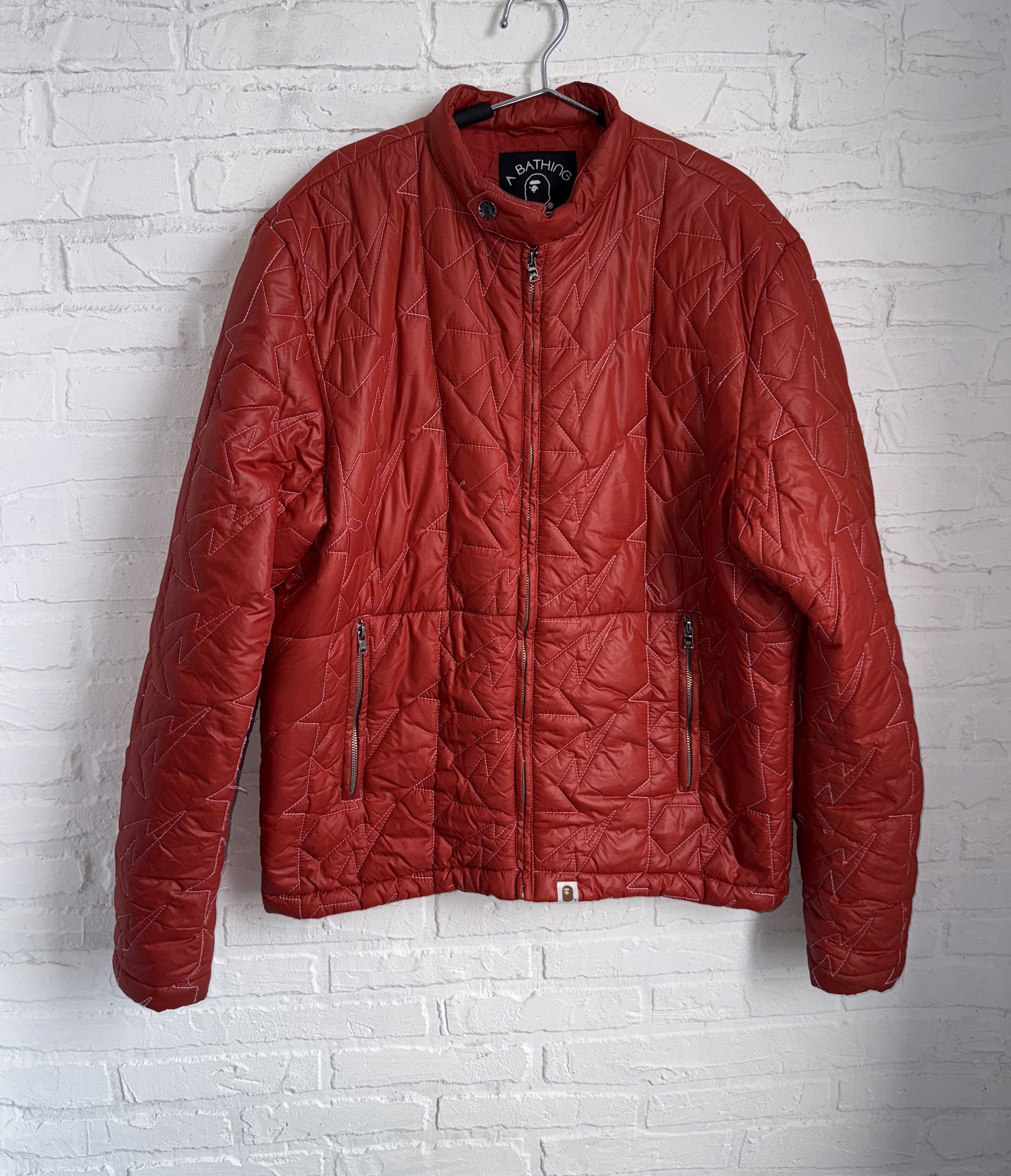 Bape Vintage 2000s BAPE quilted star STA jacket Size US L / EU 52-54 / 3 - 1 Thumbnail