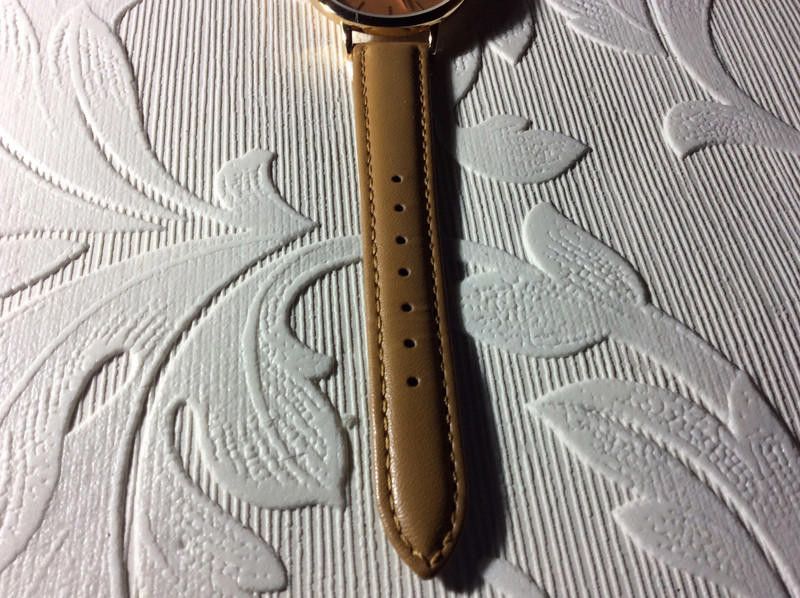 Designer Limit Ladies rose gold dial brown leather strap watch Size ONE SIZE - 3 Thumbnail