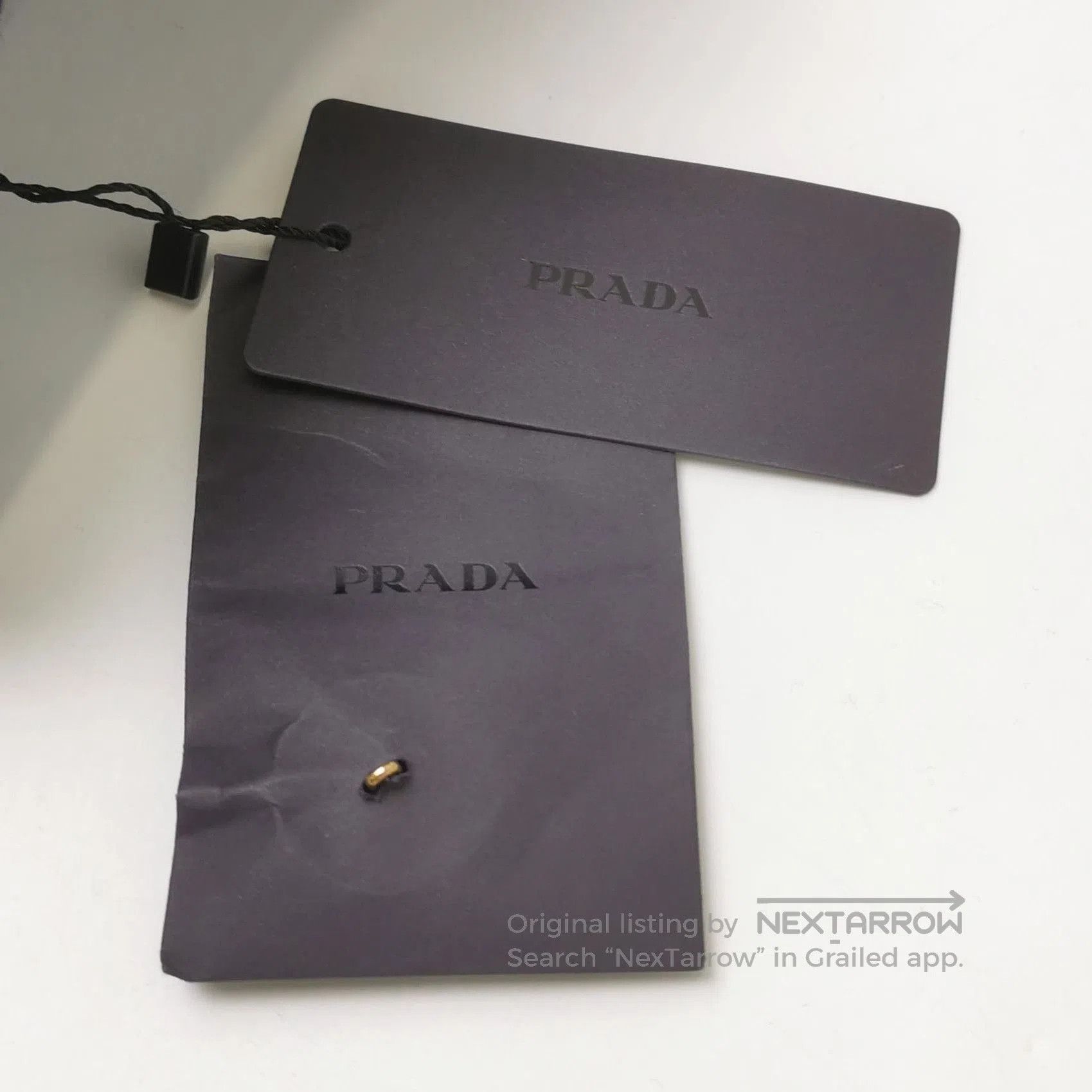 Prada Prada Wool Blend Logo Skirt Size 36 . Size 35" - 2 Thumbnail