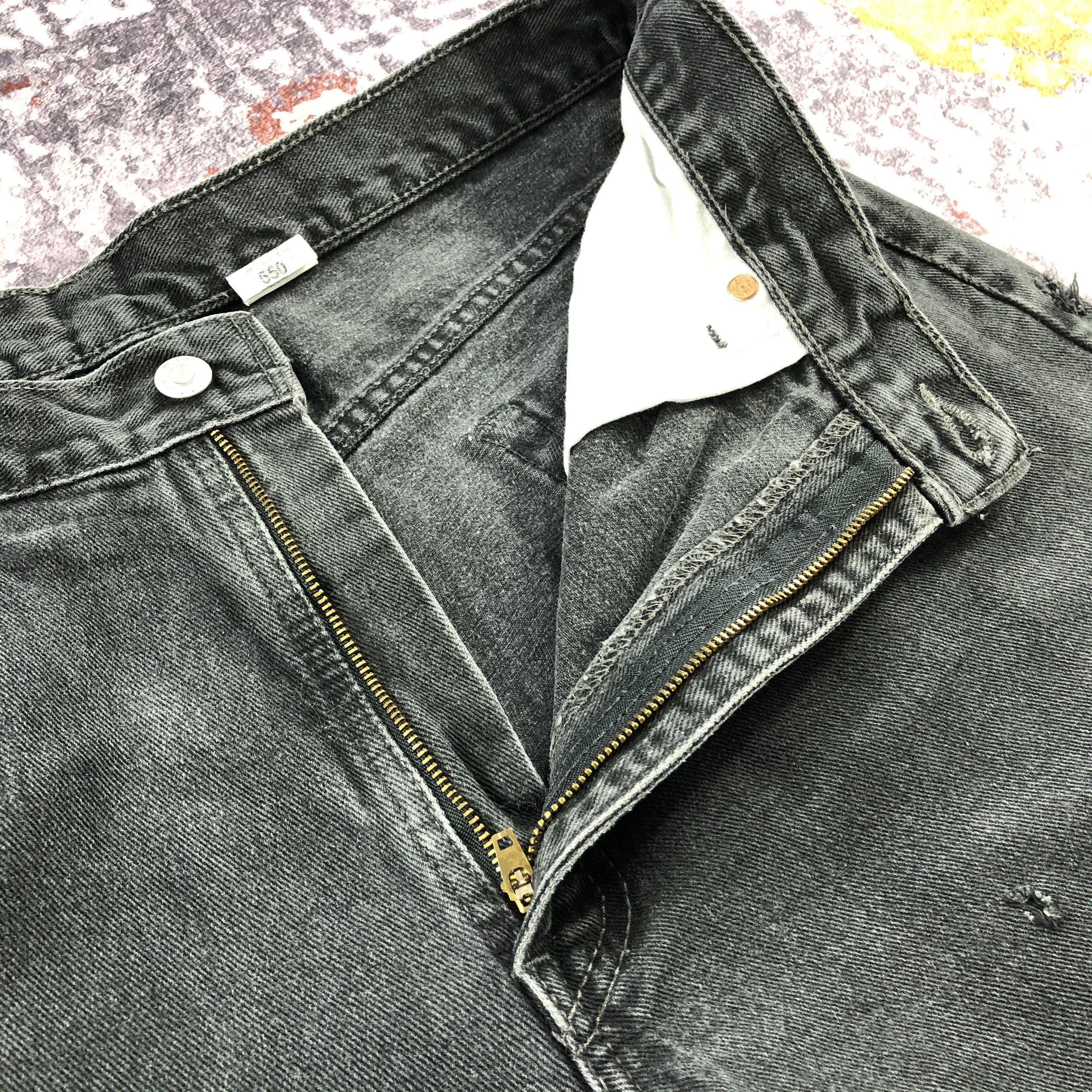 Levi's × Vintage Vintage 90s Levis 550 Baggy Jeans-JM2460 Size US 36 / EU 52 - 12 Thumbnail