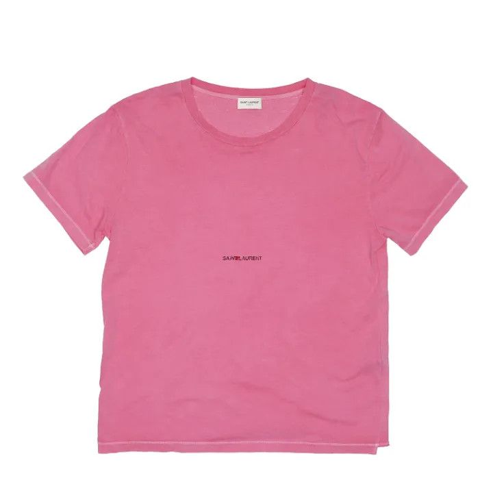 Saint Laurent Paris Yves Saint Laurent Pink Short Sleeve T-shirt Size US M / EU 48-50 / 2 - 1 Thumbnail