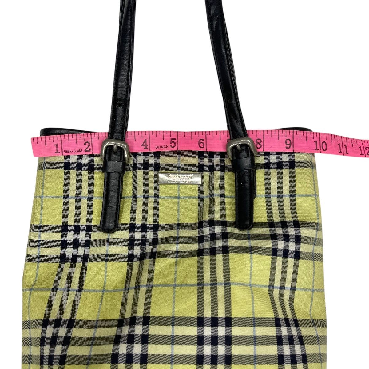 Burberry Burberry Nova Check Blue Label Shoulder Bag Yellow Size ONE SIZE - 5 Thumbnail