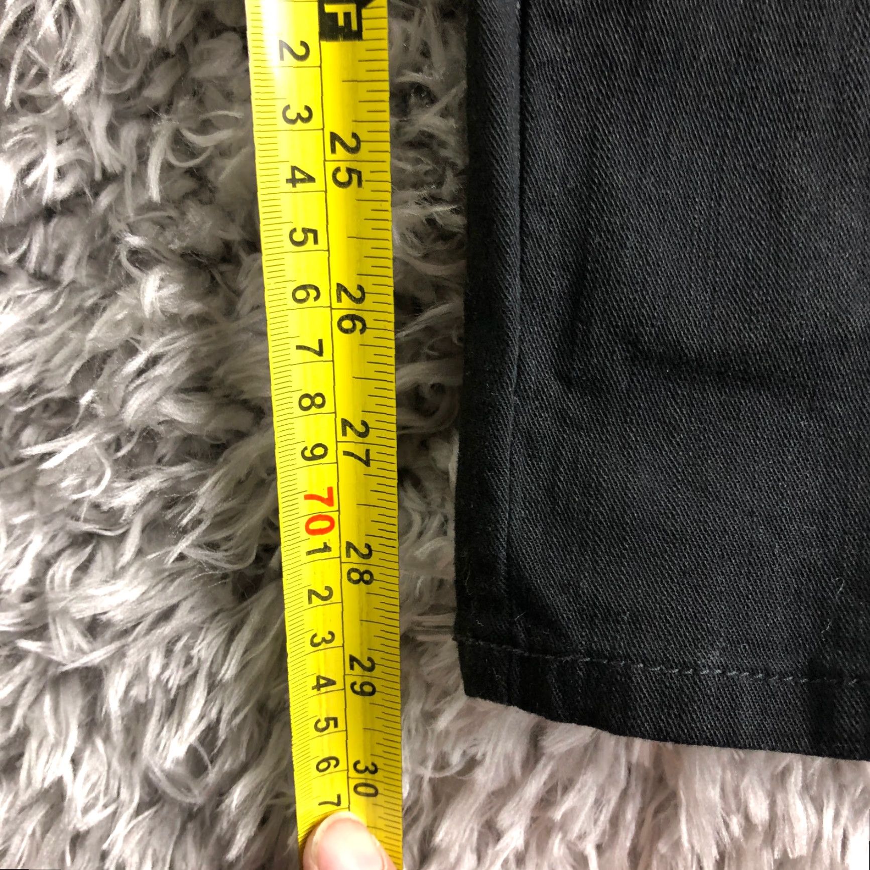 Gloria Vanderbilt Gloria Vanderbilt Amanda Jeans Dark Wash Black Denim Womens Size 10 Mid Rise 30x30 Regular Straight Pocket 5 Size 32" / US 10 / IT 46 - 3 Thumbnail