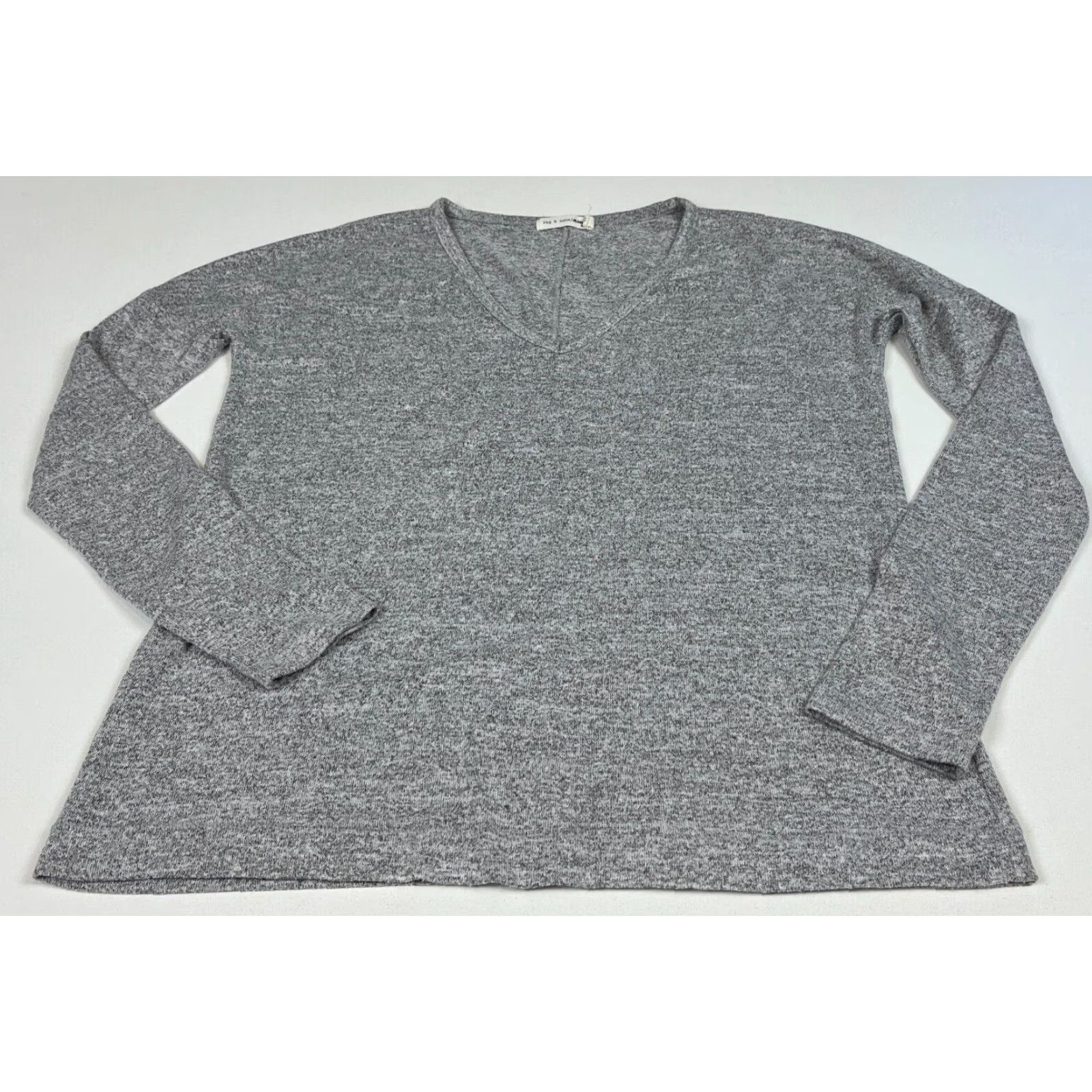 Rag & Bone Women's Rag & Bone/Jean Sweater Sz XS Long Sleeve V-Neck Size XS / US 0-2 / IT 36-38 - 4 Thumbnail