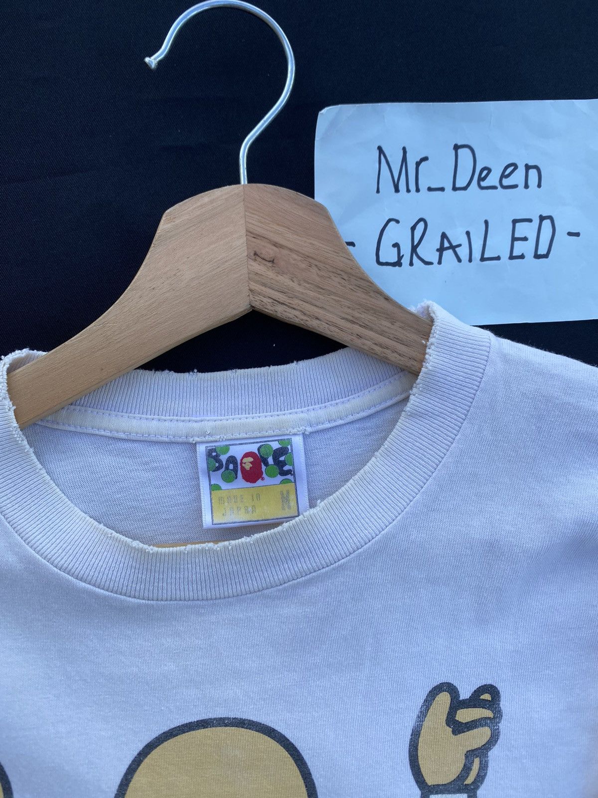 Bape Rare SS2008 BAPE Baby Milo x Nigo 15th Anniversary Tshirt Size US M / EU 48-50 / 2 - 10 Thumbnail