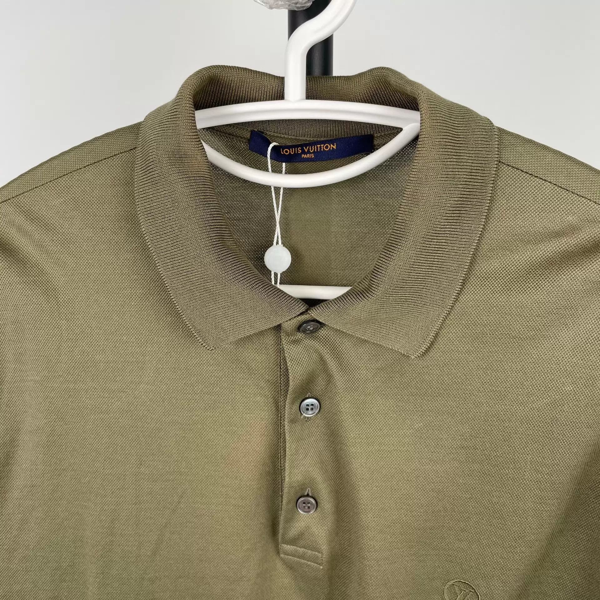 Louis Vuitton LV Polo Short Sleeve Olive Green XL Size US XL / EU 56 / 4 - 8 Thumbnail