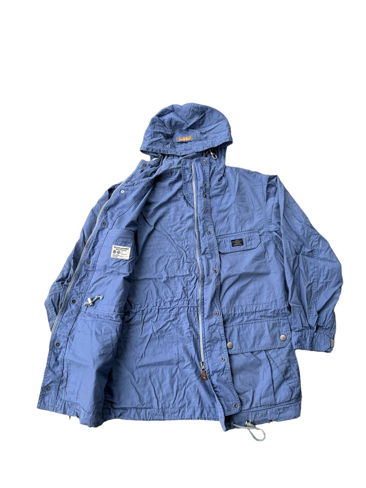 Designer Peyton place for men tactical parka jacket Size US L / EU 52-54 / 3 - 4 Thumbnail