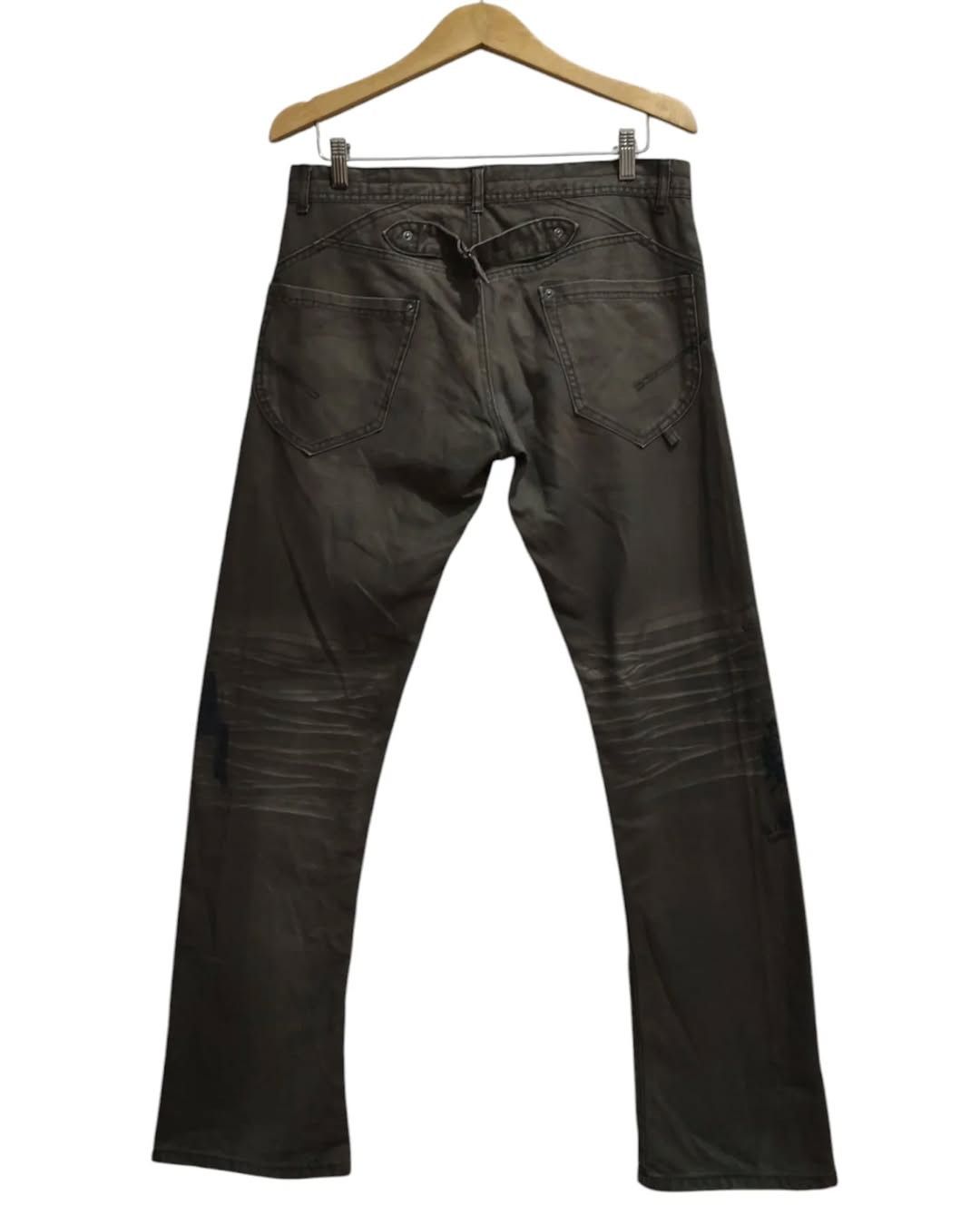 semanticdesign Rare Tattoo Semantic Design gun graphic bootcut jeans Size US 32 / EU 48 - 2 Thumbnail