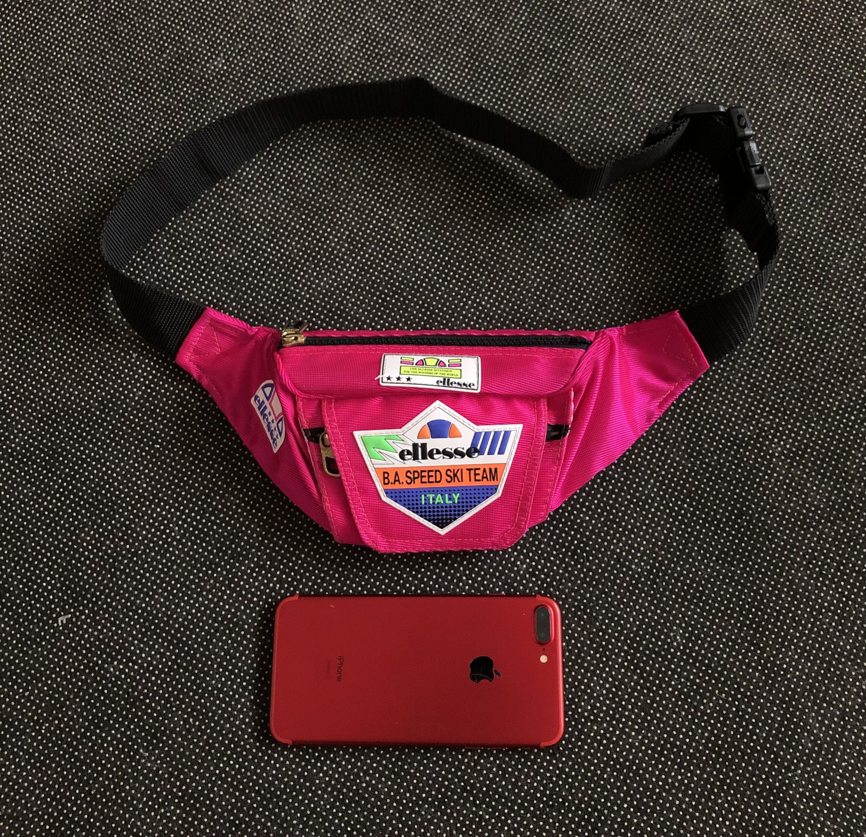 Ellesse VINTAGE 90’S ELLESSE SKI TEAM UNISEX MINI WAISTBAG Size ONE SIZE - 13 Thumbnail