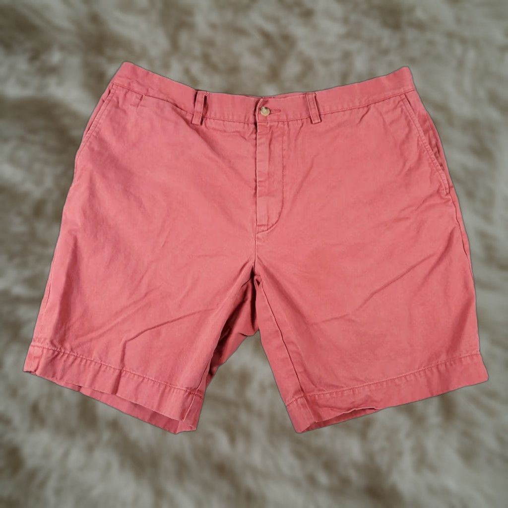 Ralph Lauren VINTAGE Ralph Lauren Shorts Men Size 36 Red Casual Flat Front Chino Size US 36 / EU 52 - 1 Thumbnail
