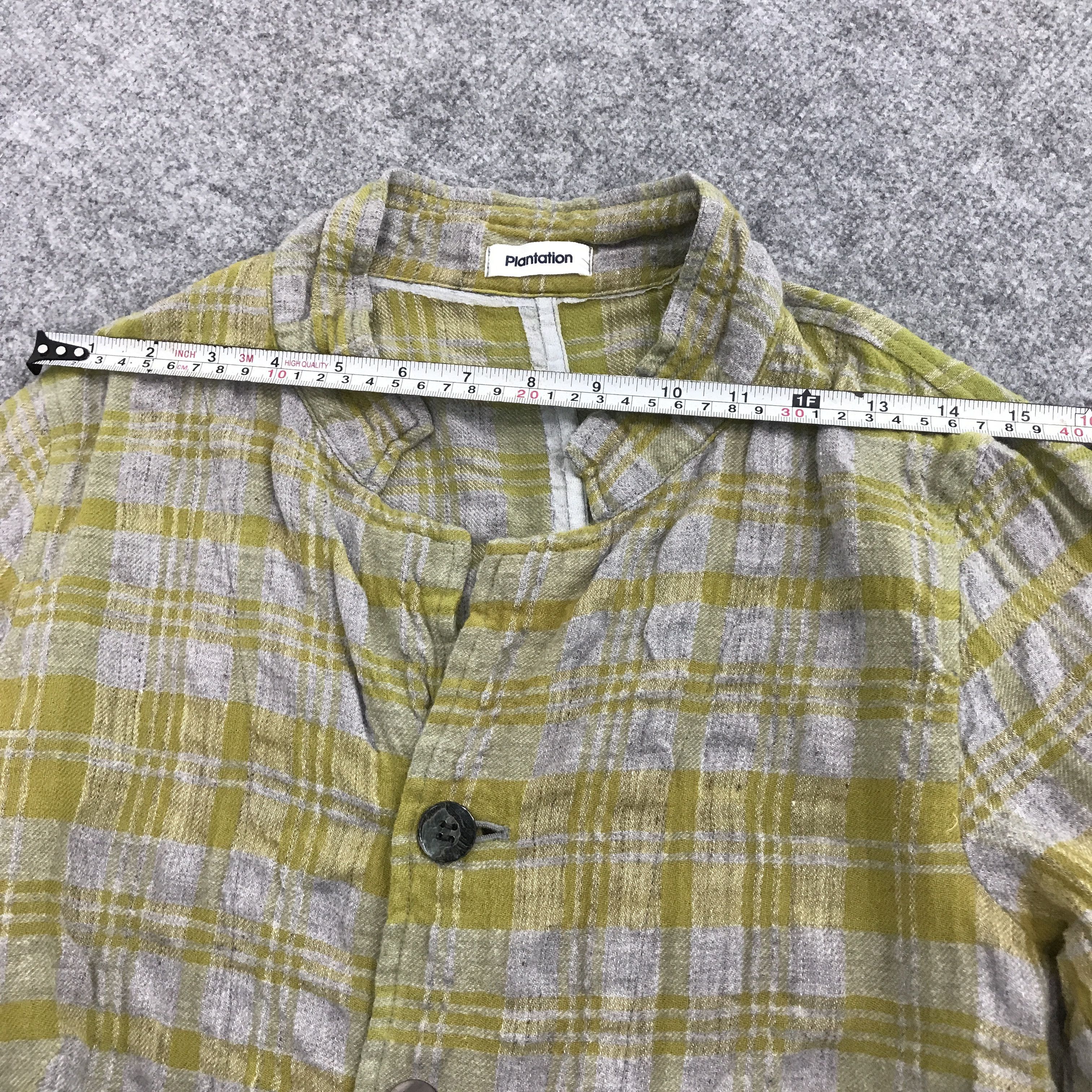 Issey Miyake × Japanese Brand Issey Miyake By plantation Flannel button up Jacket Size US M / EU 48-50 / 2 - 7 Thumbnail