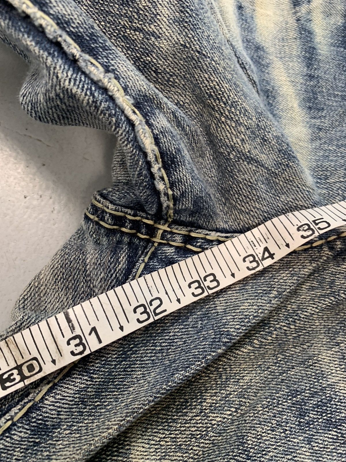 Japanese Brand Vintage Evisu inspired emboridered denim Size US 32 / EU 48 - 11 Thumbnail