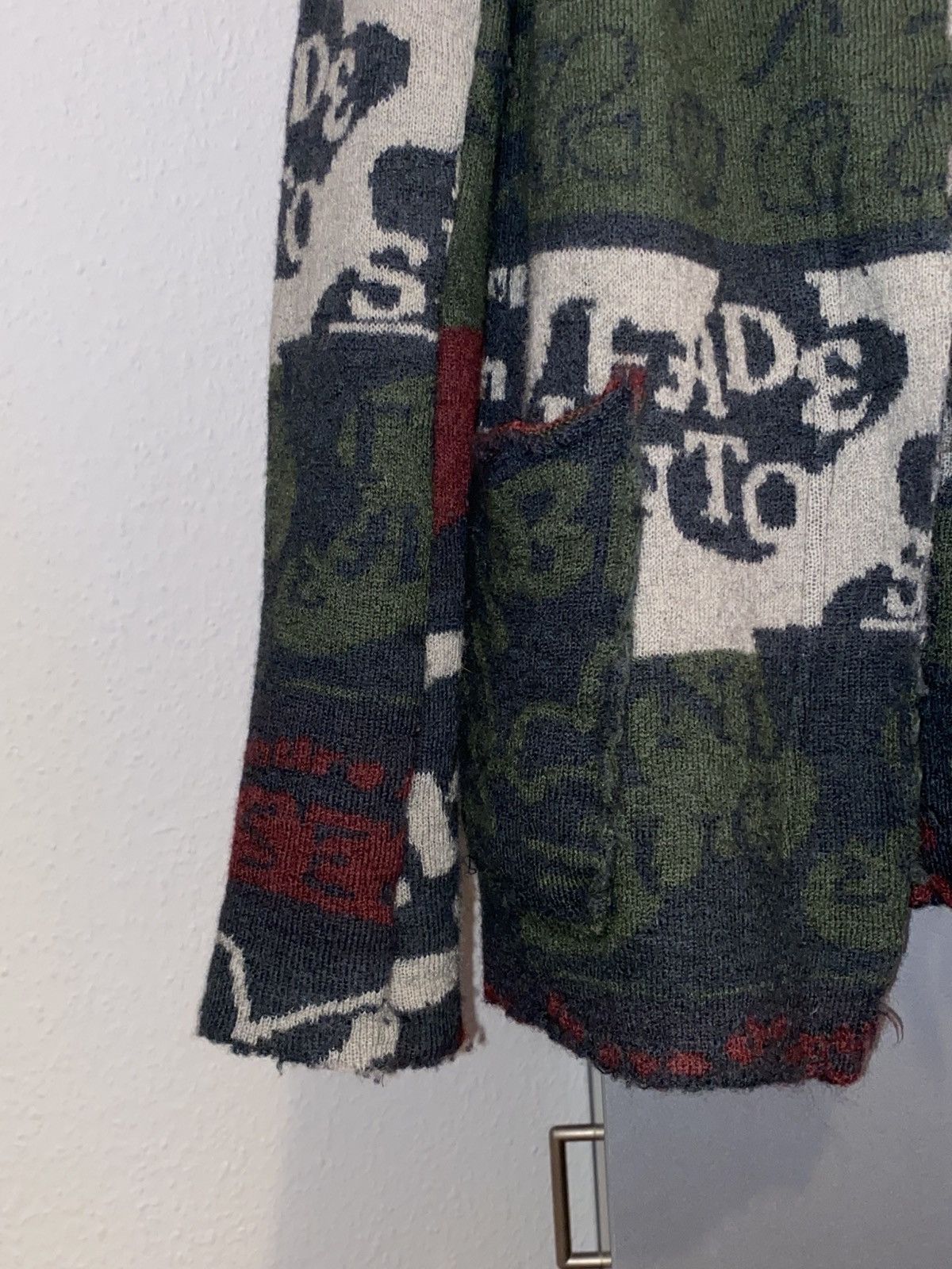 Designer × Rundholz RUNDHOLZ BLACK LABEL Multicolour Wool Knitted Cardigan Size M / US 6-8 / IT 42-44 - 5 Thumbnail