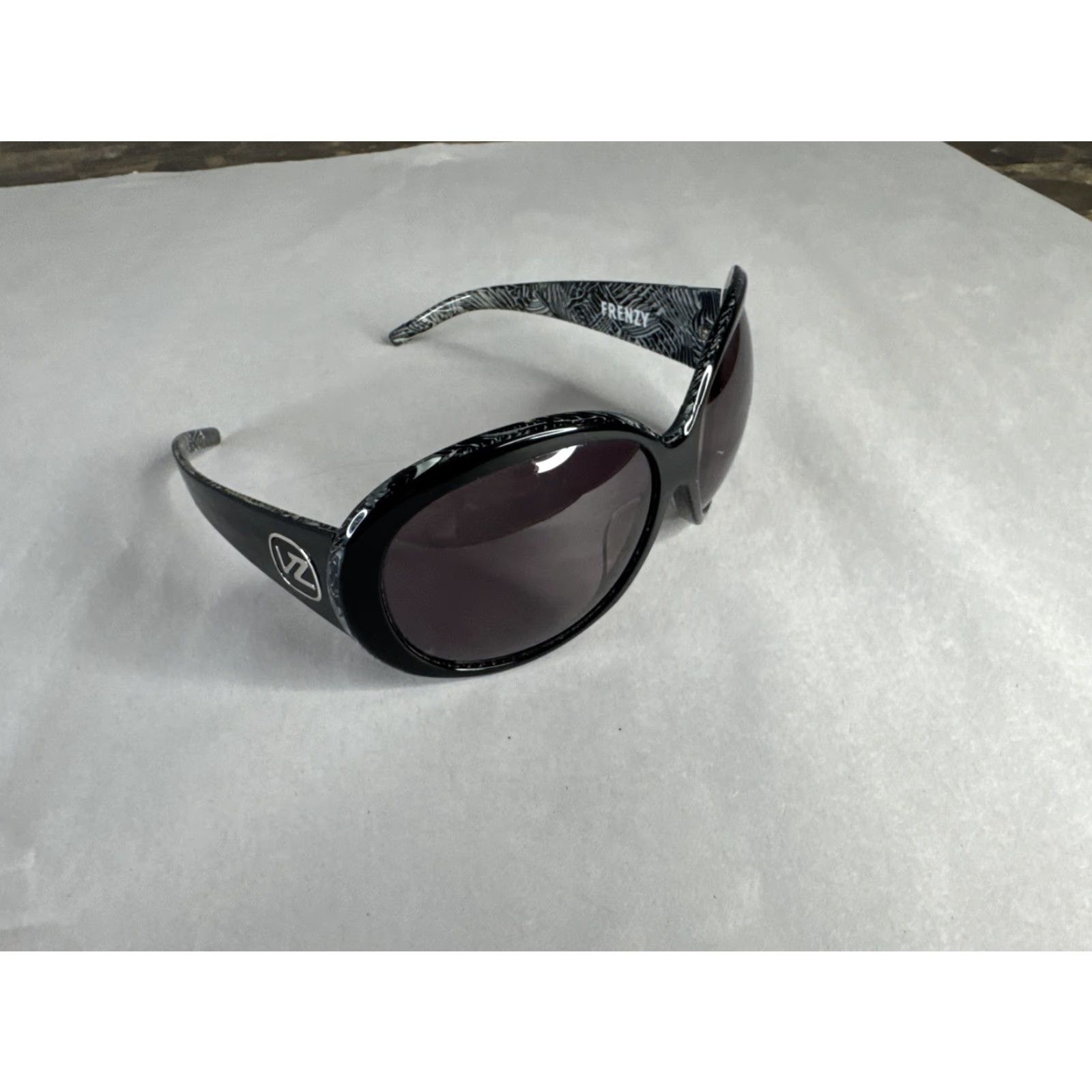 VonZipper Von Zipper VZ Frenzy Sunglasses Black Unisex Adult Frames Only Rare Vonzipper Size ONE SIZE - 7 Thumbnail