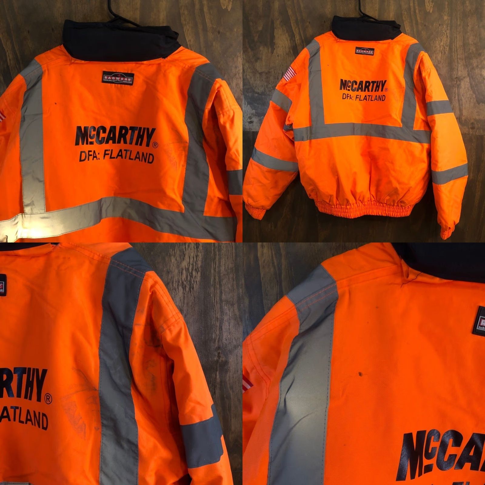 Weatherproof Radians Mens Jacket Bomber XL Orange Weather Proof Workwear XL Size US XL / EU 56 / 4 - 9 Thumbnail