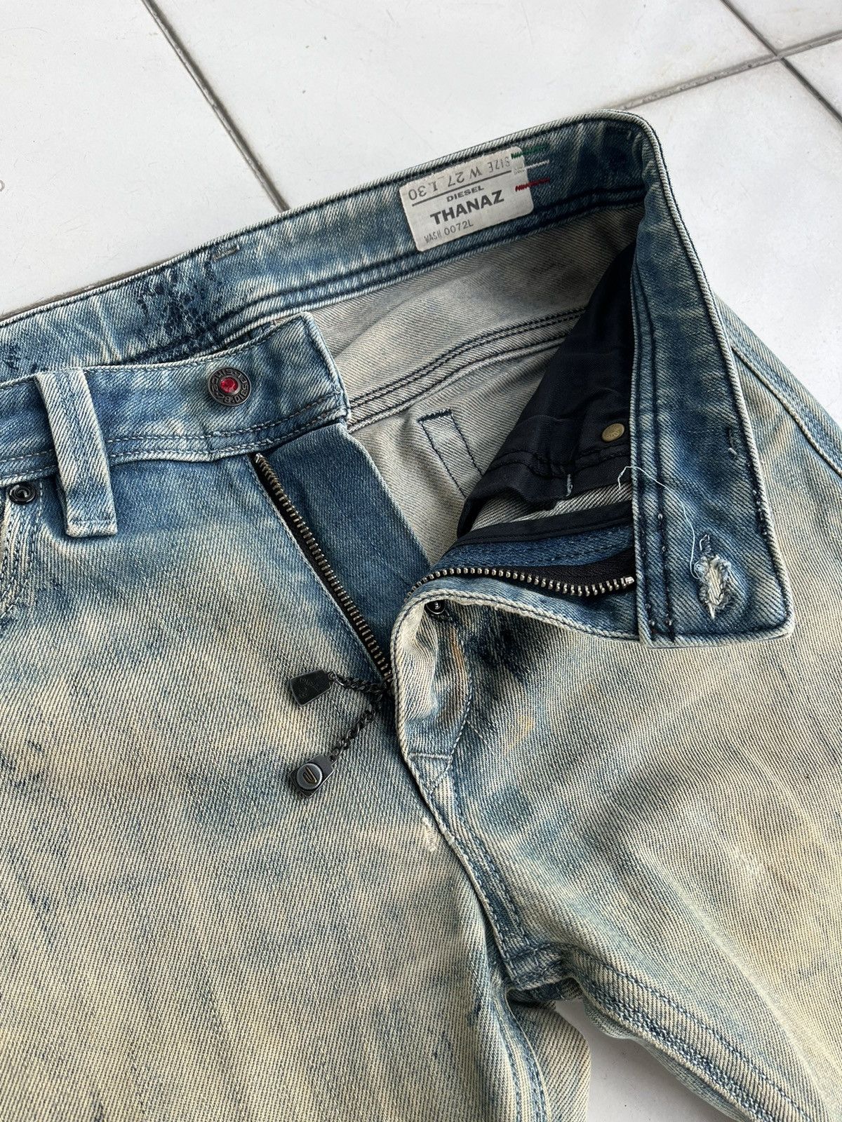 Diesel Diesel Thanaz Artisanal Jeans Size US 27 - 4 Thumbnail