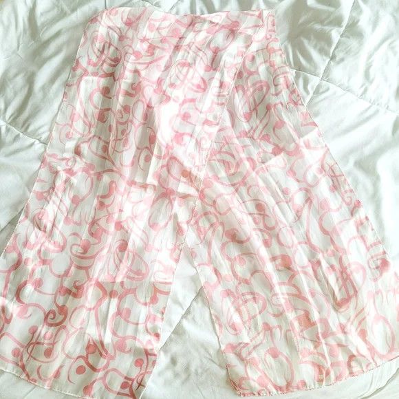 Vacation Satin Printed Scarf/Headwrap Beach Spring Summer Size ONE SIZE - 7 Thumbnail