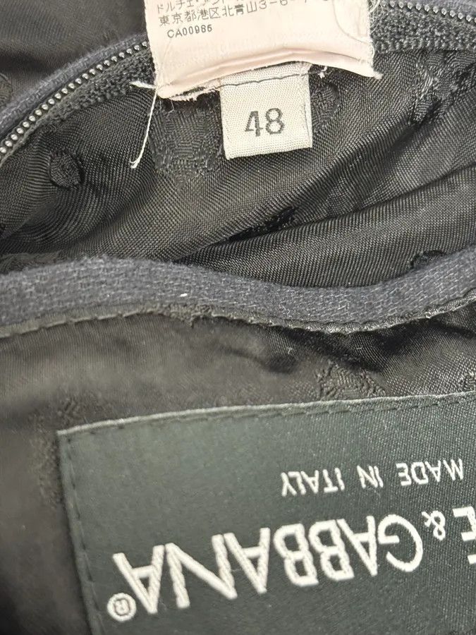 Dolce & Gabbana 2010s Dolce & Gabbana Grey Spiky Wool Zip-Up Jacket Size US M / EU 48-50 / 2 - 9 Thumbnail