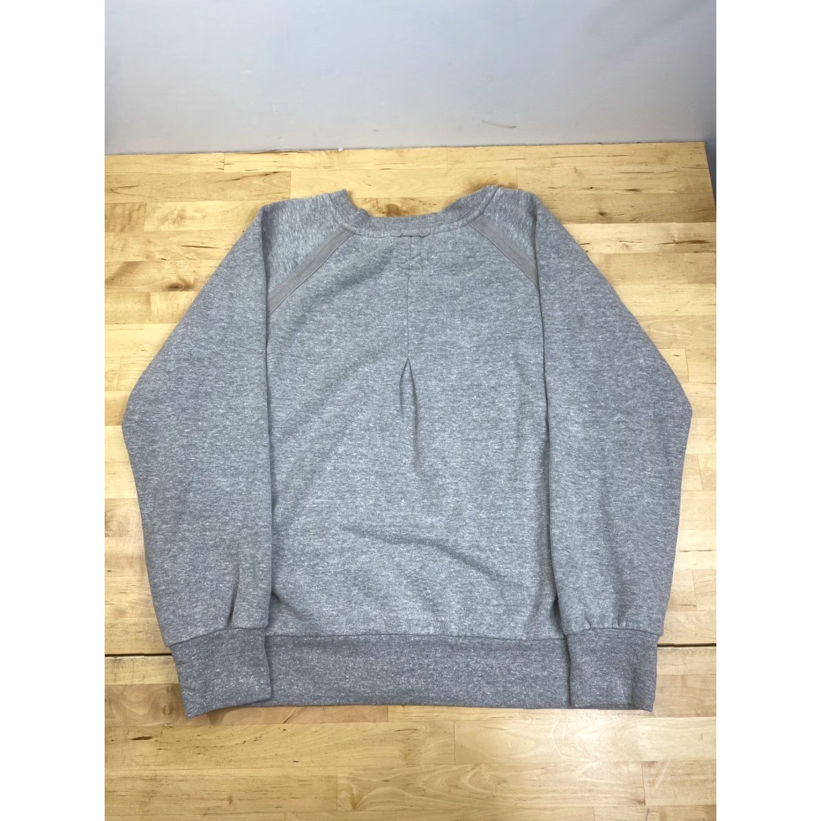 Prana prAna Pullover Sweater Womens M Gray Casual Long Sleeve Crew Neck Solid Hemp 8146 Size M / US 6-8 / IT 42-44 - 2 Thumbnail