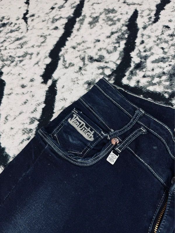 Von Dutch Von Dutch jeans with navy logo 33 Size 33" - 4 Thumbnail