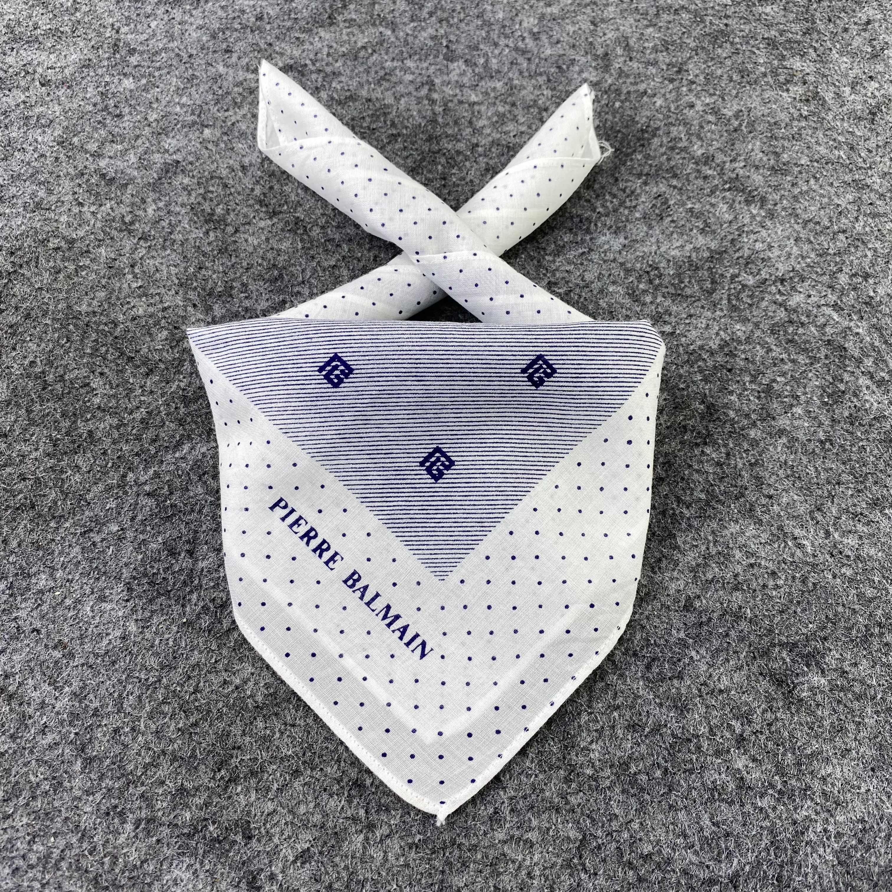 Pierre Balmain Pierre Balmain Handkerchief / Bandana / Neckerchief-B605 Size ONE SIZE - 2 Thumbnail