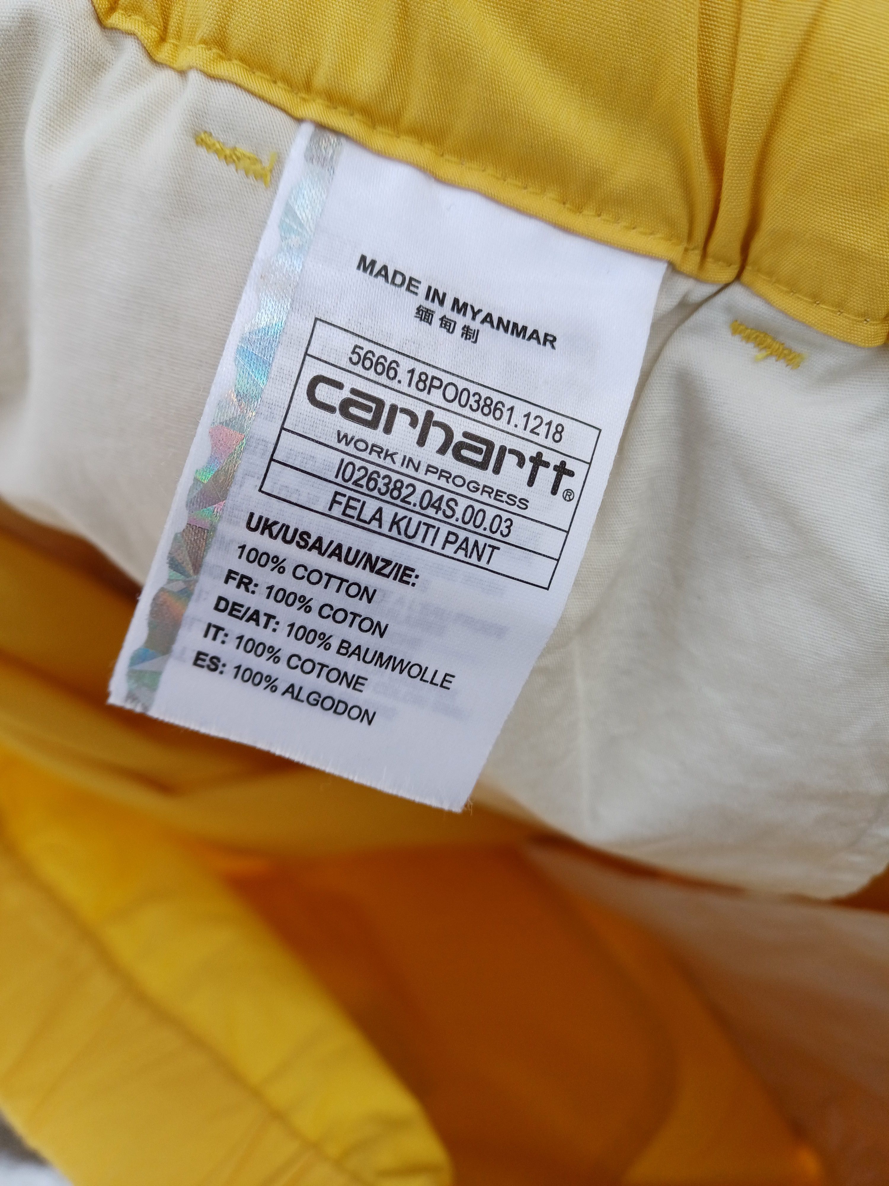 Carhartt Wip Carhartt x Fela Kuti Pant Size US 36 / EU 52 - 6 Thumbnail