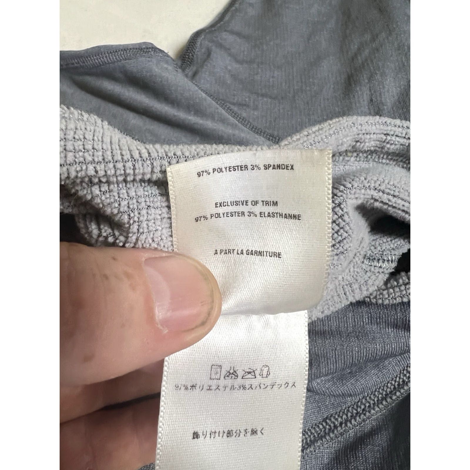 Patagonia VINTAGE Patagonia Men’s L Gray Polyester Blend Base Layer Quarter Zip USA Made Sweater Pullover 1/4 Zip Logo Mock Neck Long Sleeve Fleece Size US L / EU 52-54 / 3 - 3 Thumbnail