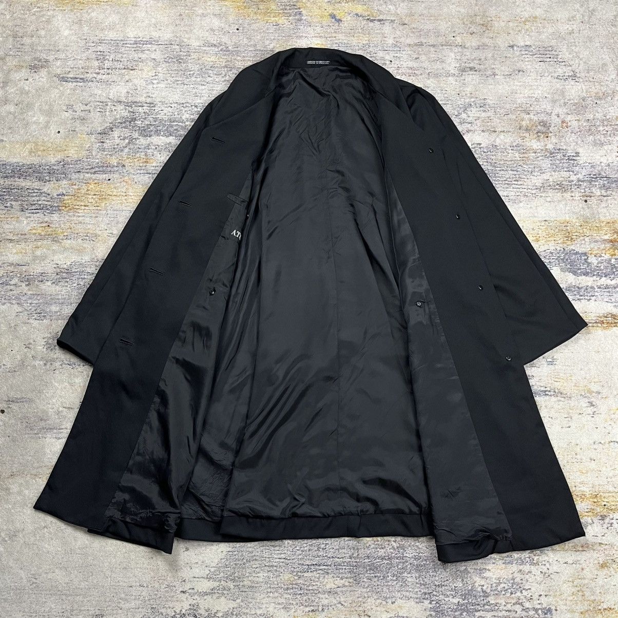 Yohji Yamamoto A.T Atsuro tayama by Yohji Yamamoto avant garde coat Size L / US 10 / IT 46 - 6 Thumbnail