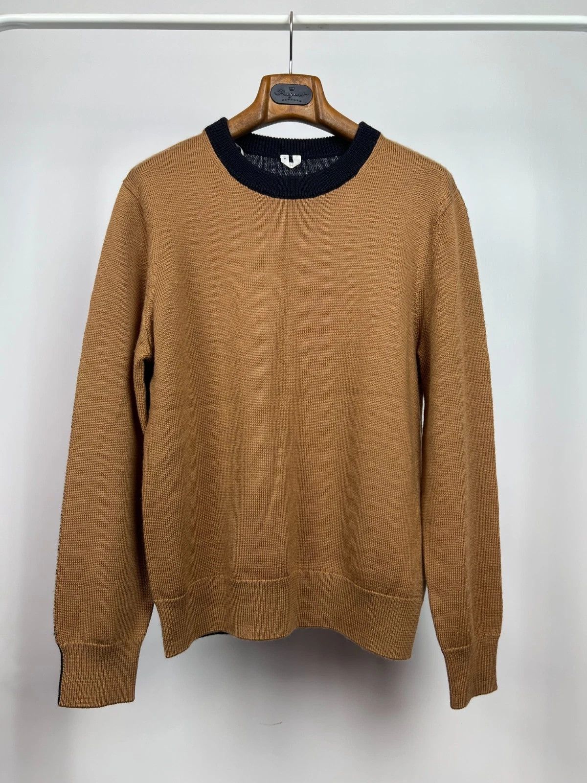Arket Arket Knitwear Colour Block Wool Jumper Sweater Crew Neck Size US M / EU 48-50 / 2 - 1 Thumbnail