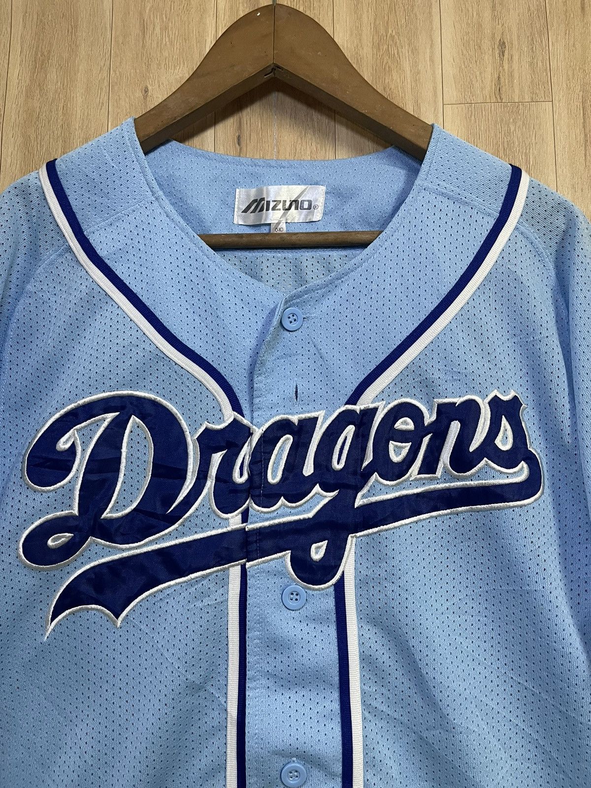 Mizuno × Sports Specialties × Vintage Rare Vtg Mizuno Baseball Jersey Dragons L Softball J League Size US L / EU 52-54 / 3 - 2 Thumbnail