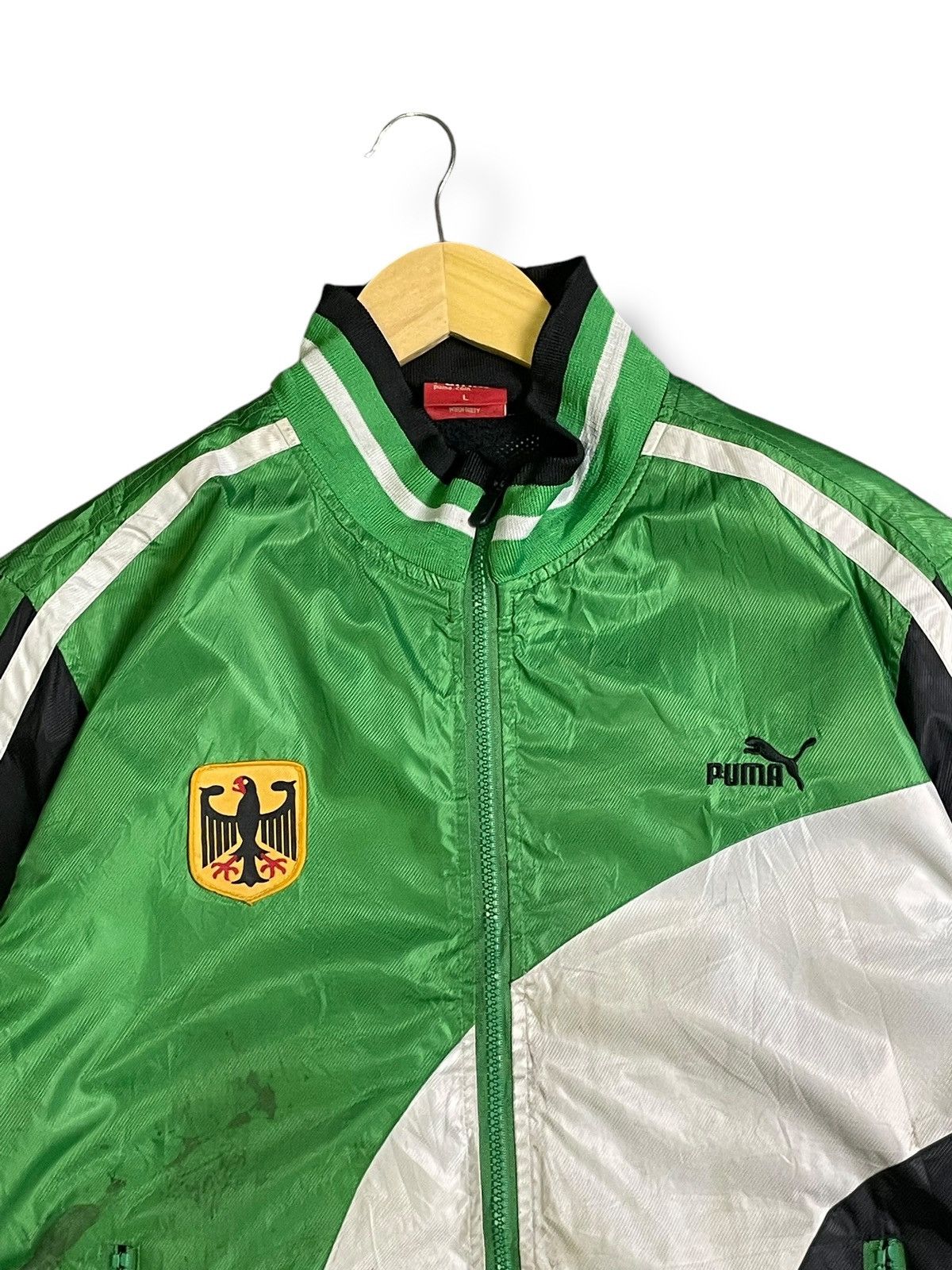 Puma × Vintage Puma x Vintage Tracksuit Jacket Fullzipped (39) Size US L / EU 52-54 / 3 - 6 Thumbnail