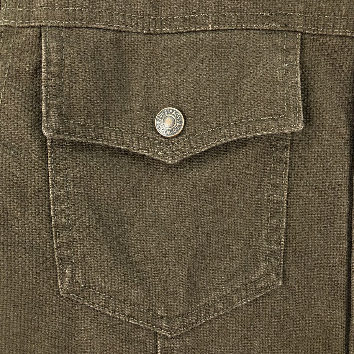Levi's Vintage Clothing Vintage Y2K Levis Corduroy Jacket Quilted Lining Size US S / EU 44-46 / 1 - 11 Thumbnail