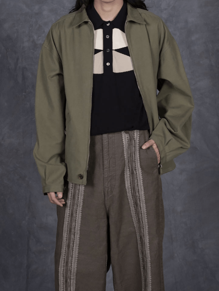 Kapital Water-repellent light canvas ZIP UP KAYAK PAW-PAW blouson Size US XL / EU 56 / 4 - 9 Thumbnail