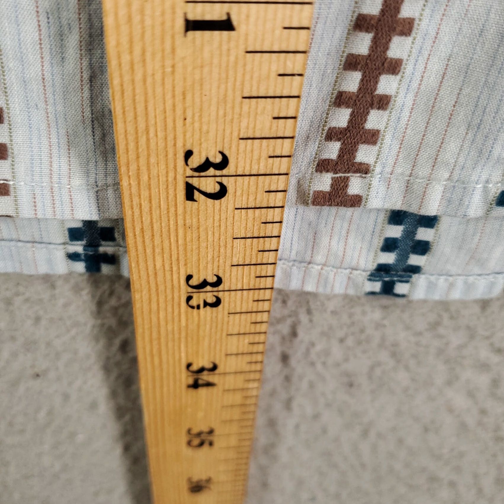 Tommy Bahama Tommy Bahama Shirt Mens Button-Up 2XL Blue Taupe Geometric Stripes Cotton Long Sleeve Collared Beach Classic Colorful Size US XXL / EU 58 / 5 - 3 Thumbnail