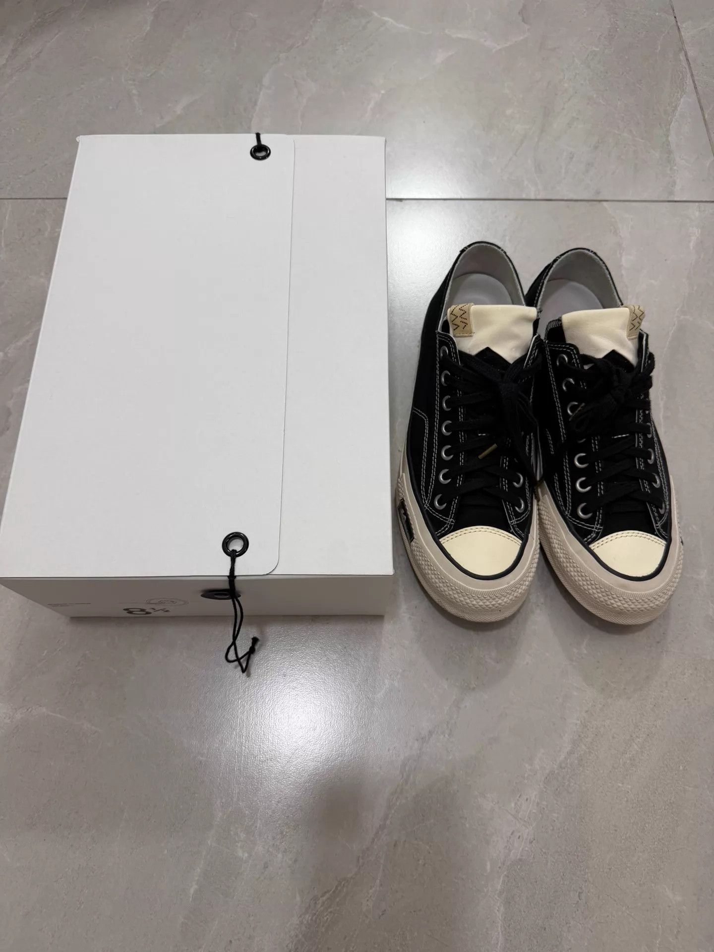 Visvim VISVIM 23 SKAGWAY LO CANVAS Black 8.5 Size US 8.5 / EU 41-42 - 1 Thumbnail