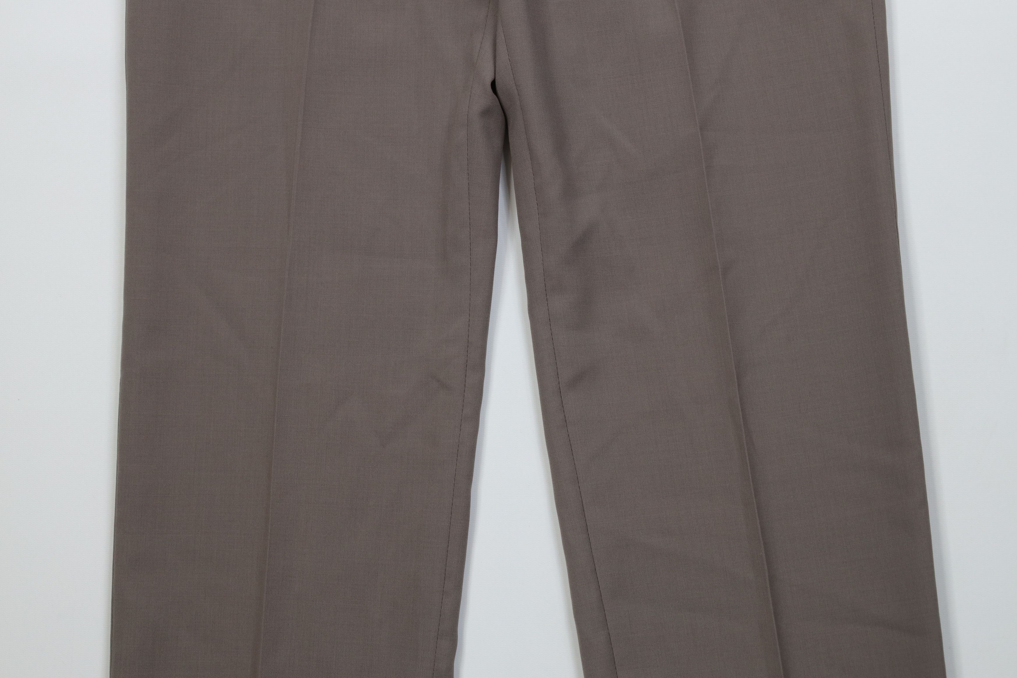 Vintage Vintage 70s Streetwear Blend Knit Wide Leg Chino Pants USA Size US 32 / EU 48 - 3 Thumbnail