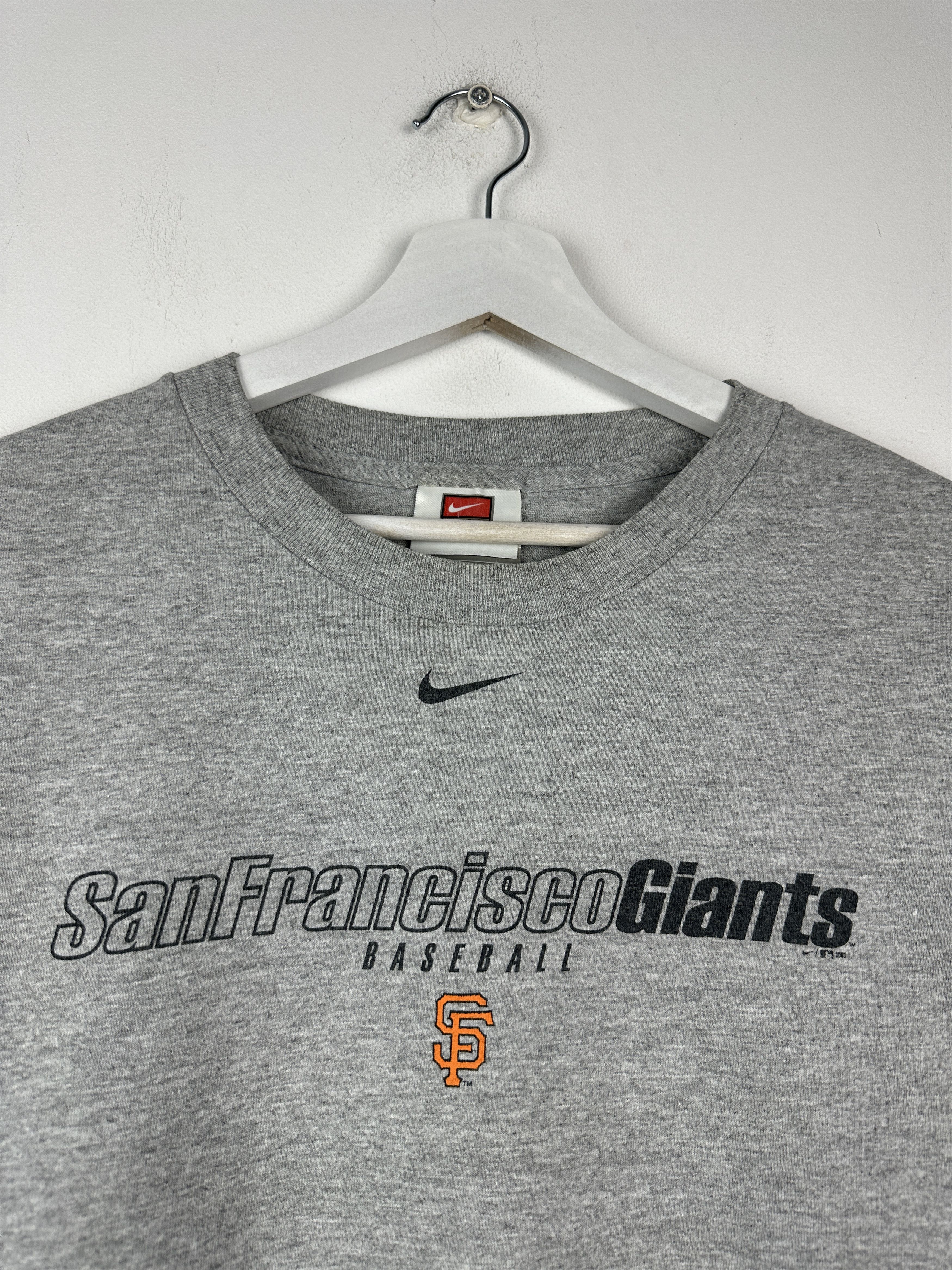 Nike Vintage Nike San Franisco Giants MLB Baseball T Shirt Tee Size US L / EU 52-54 / 3 - 3 Thumbnail