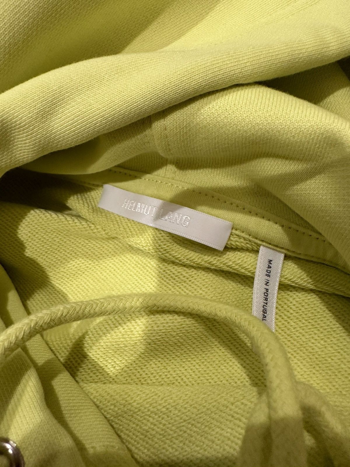 Helmut Lang Helmut Lang Neon Box Logo Hoodie Size M Size US M / EU 48-50 / 2 - 8 Thumbnail